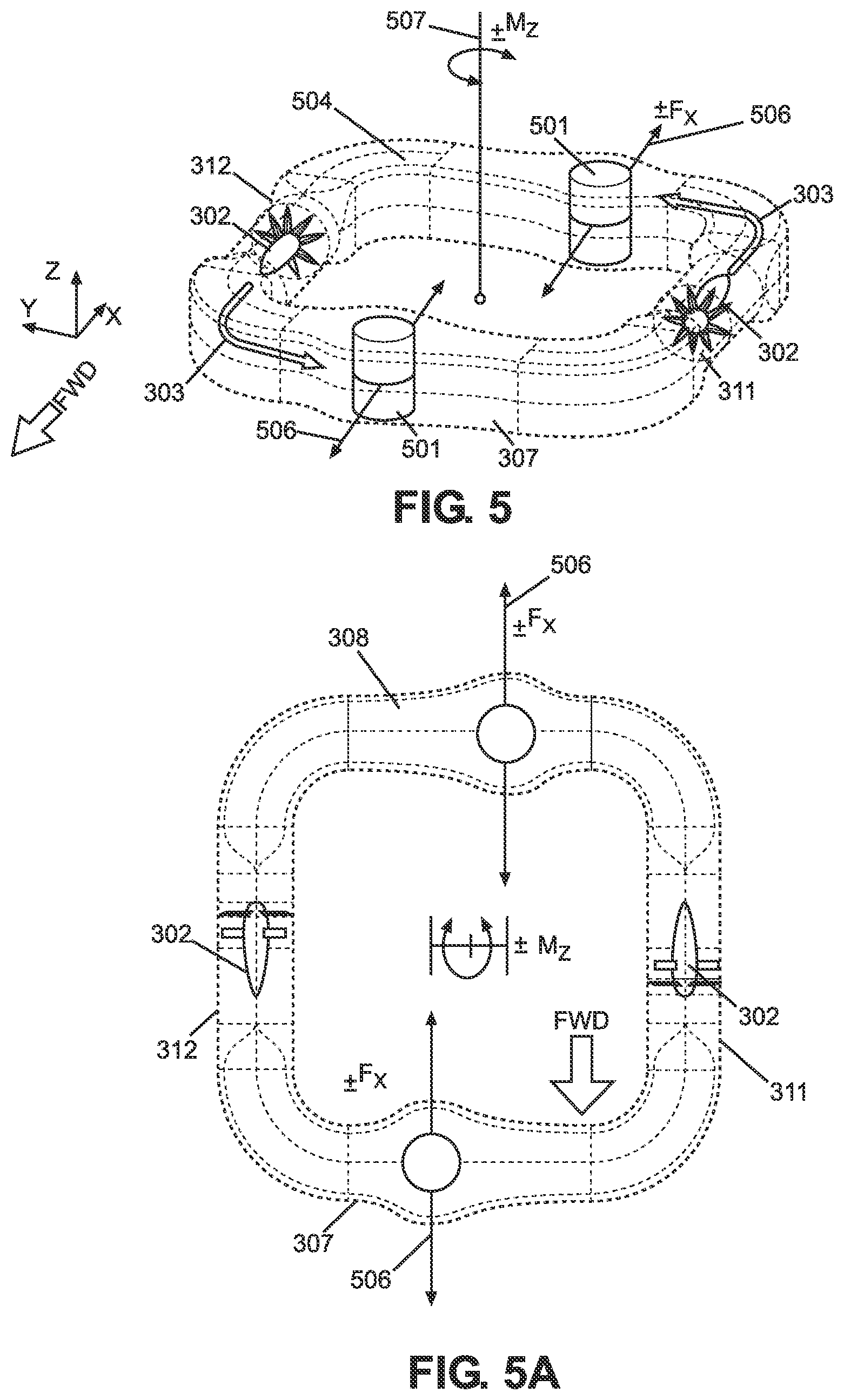 Patent US12338007 Figure 5 – Circuit based vehicle
