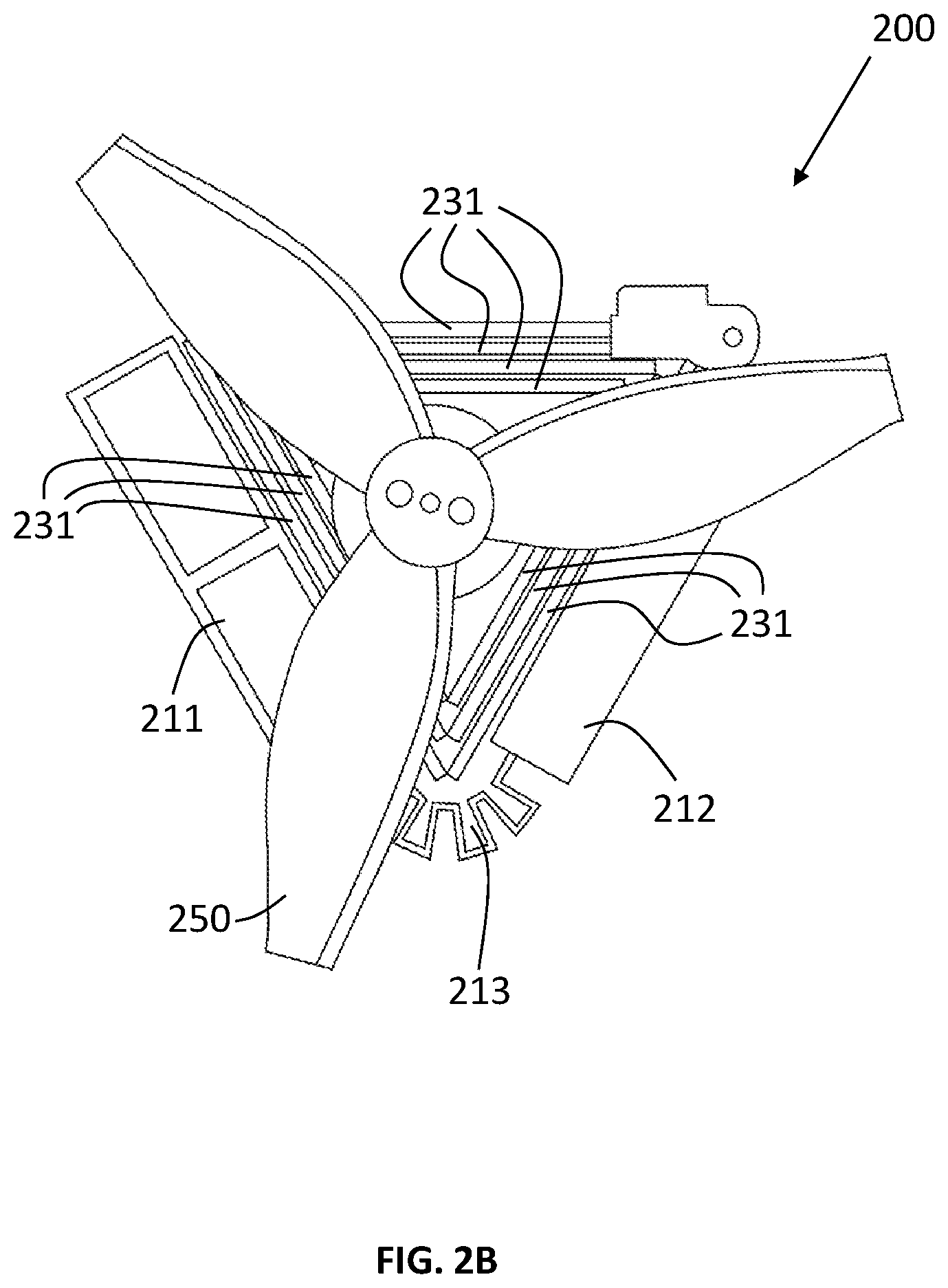 Patent US12338008 Figure 3 – Monocopter