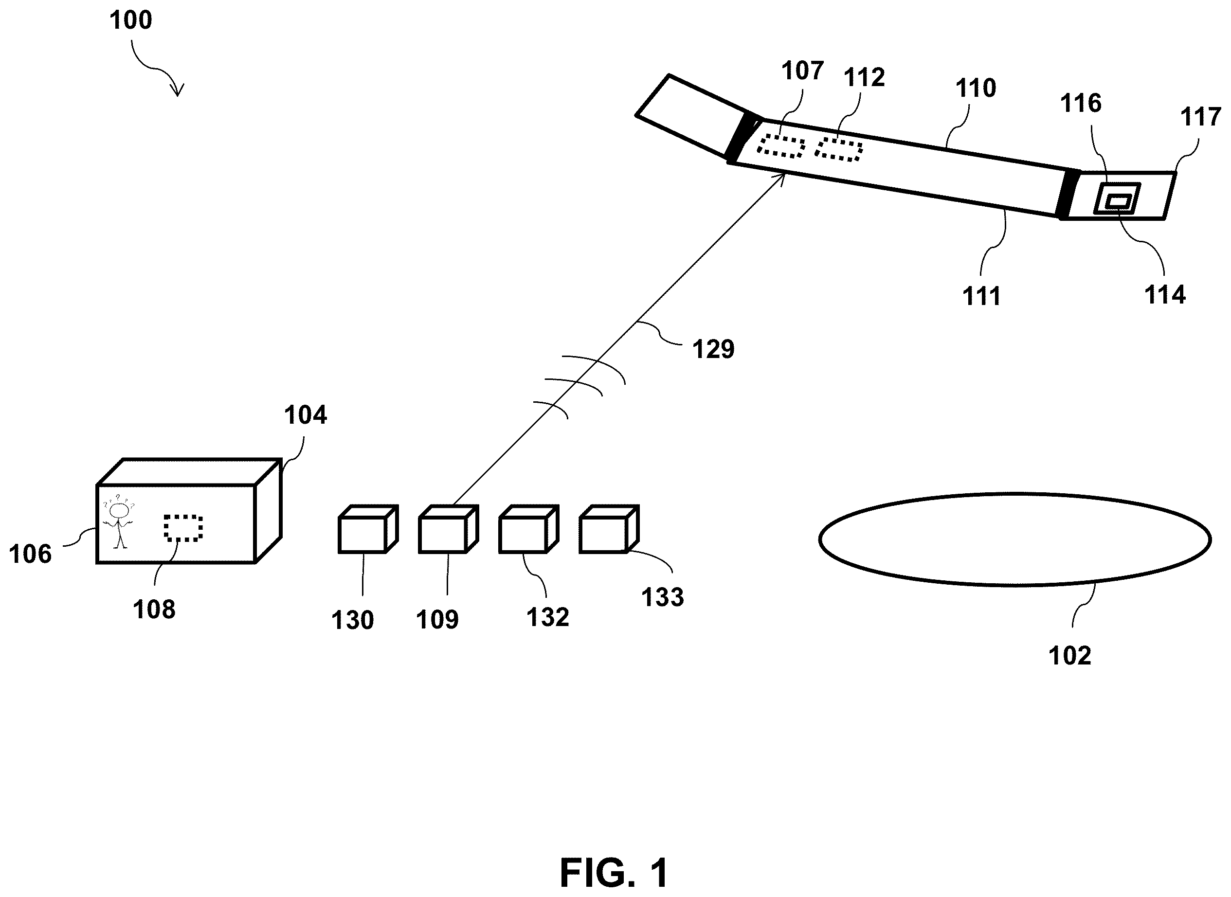 Patent US12338014 Figure 1 – Off-center parachute flight termination system including latch mechanism disconnectable by burn wire