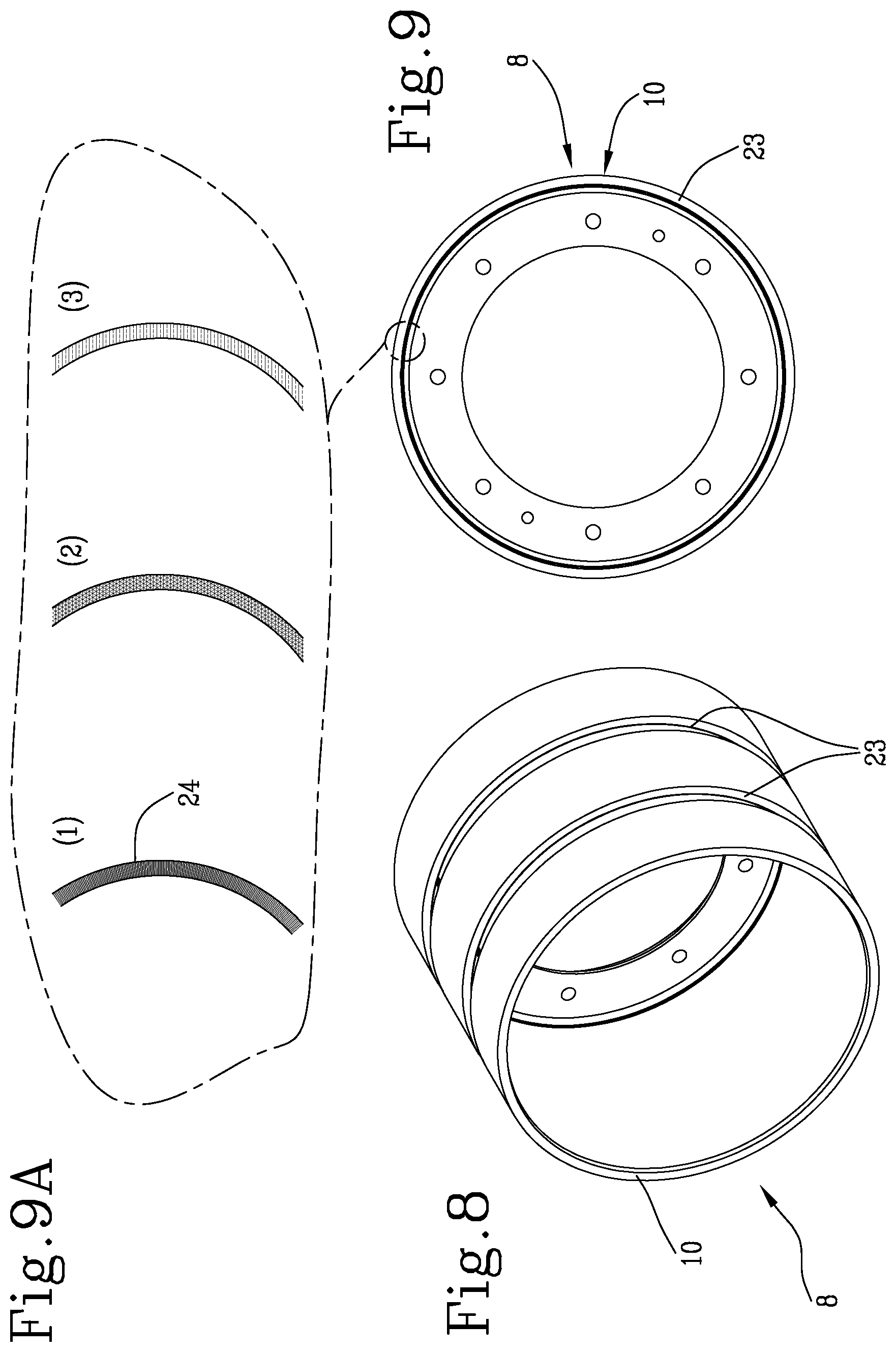 Patent US12338016 Figure 6 – Machine and a process for manufacturing pouches containing a cohesionless material
