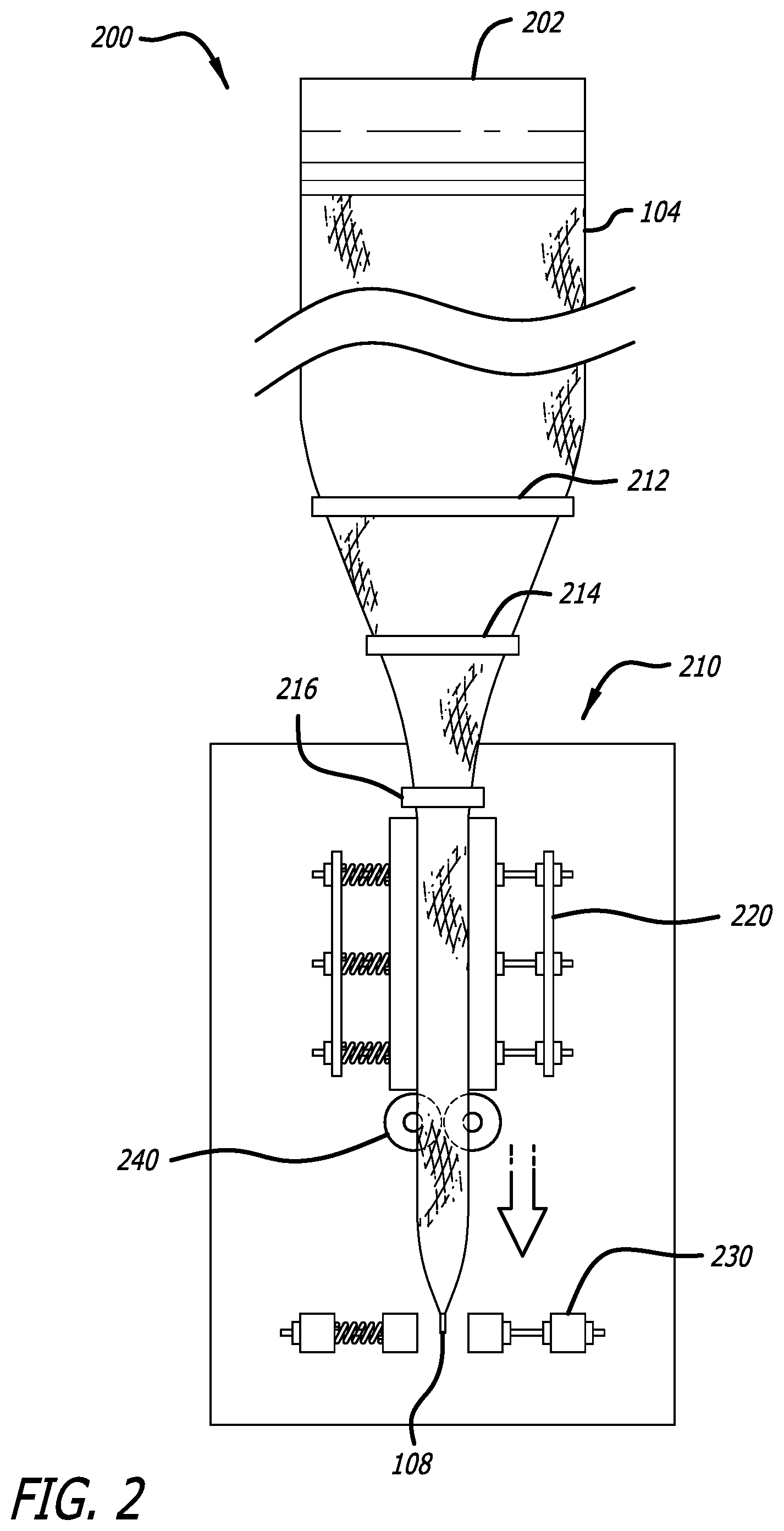 Patent US12338017 Figure 2 – Method for manufacturing biodegradable pillow tea bags containing whole leaf tea