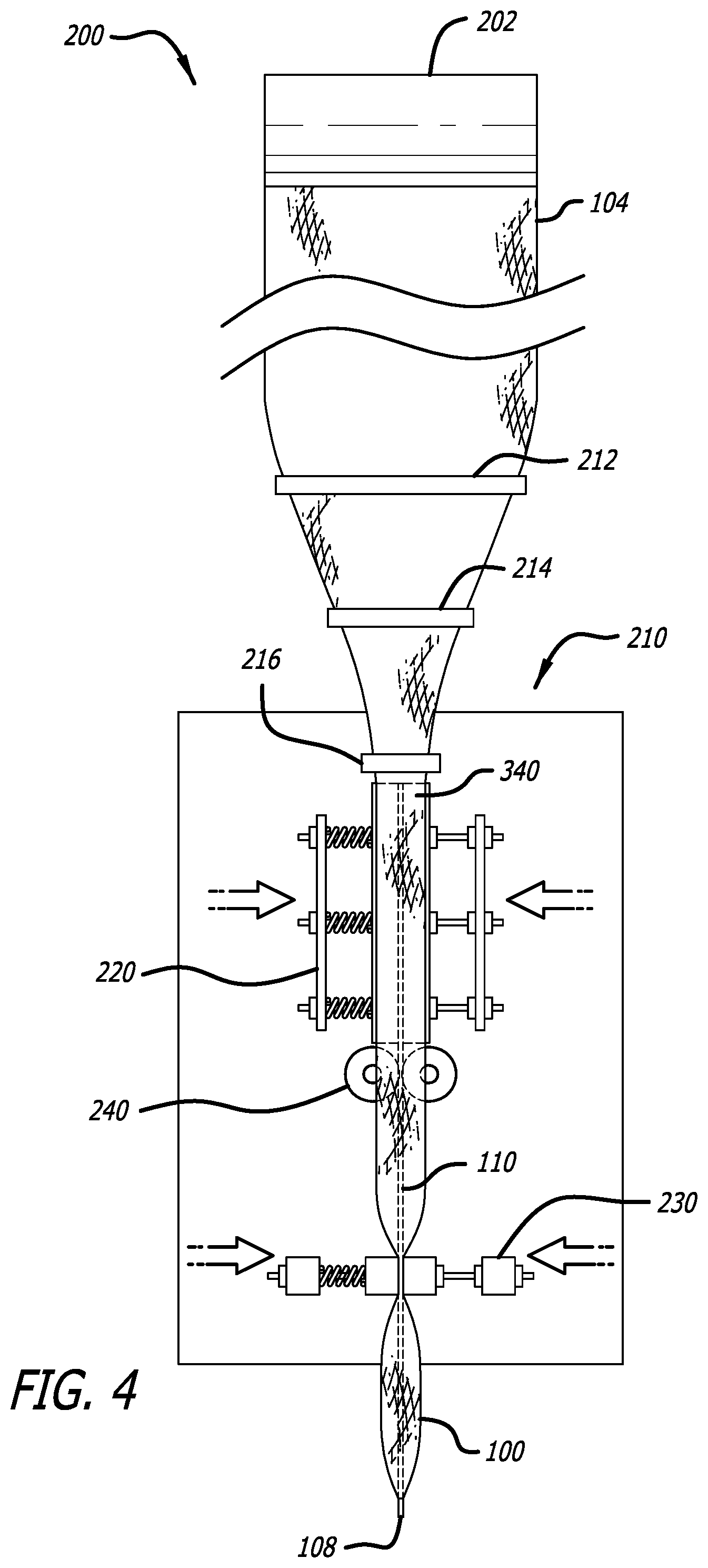 Patent US12338017 Figure 4 – Method for manufacturing biodegradable pillow tea bags containing whole leaf tea
