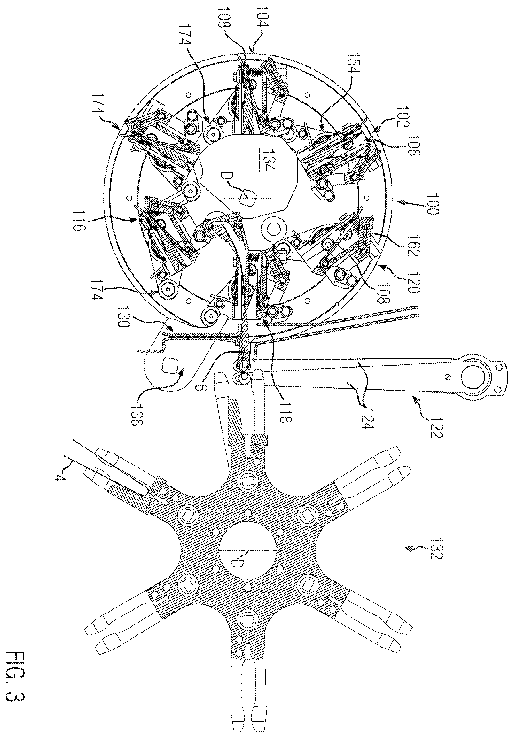 Patent US12338018 Figure 3 – Device and method for transporting ready-cut and filled hose pieces