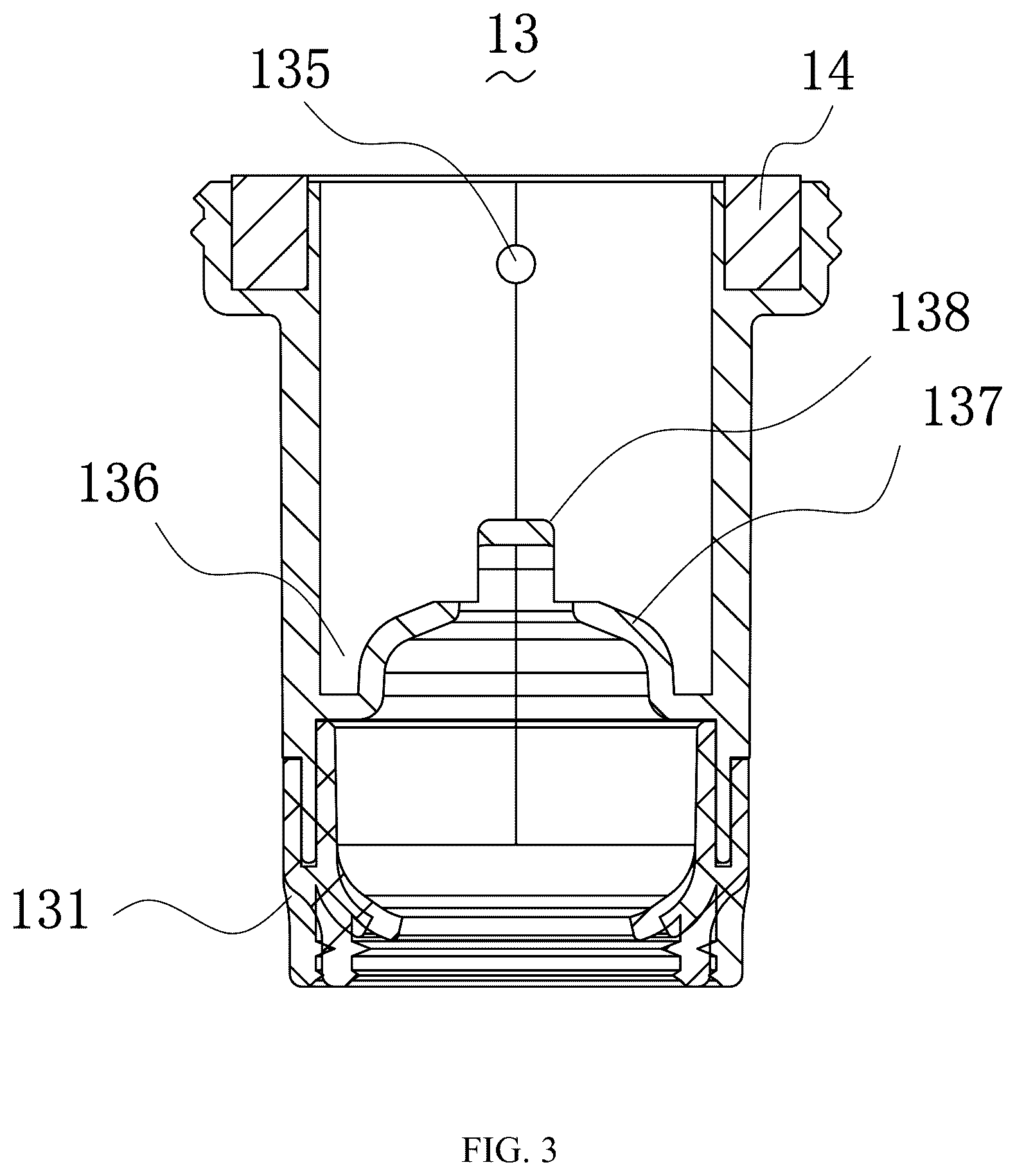 Patent US12338020 Figure 3 – Vacuum air extraction device with high practicality and reliability