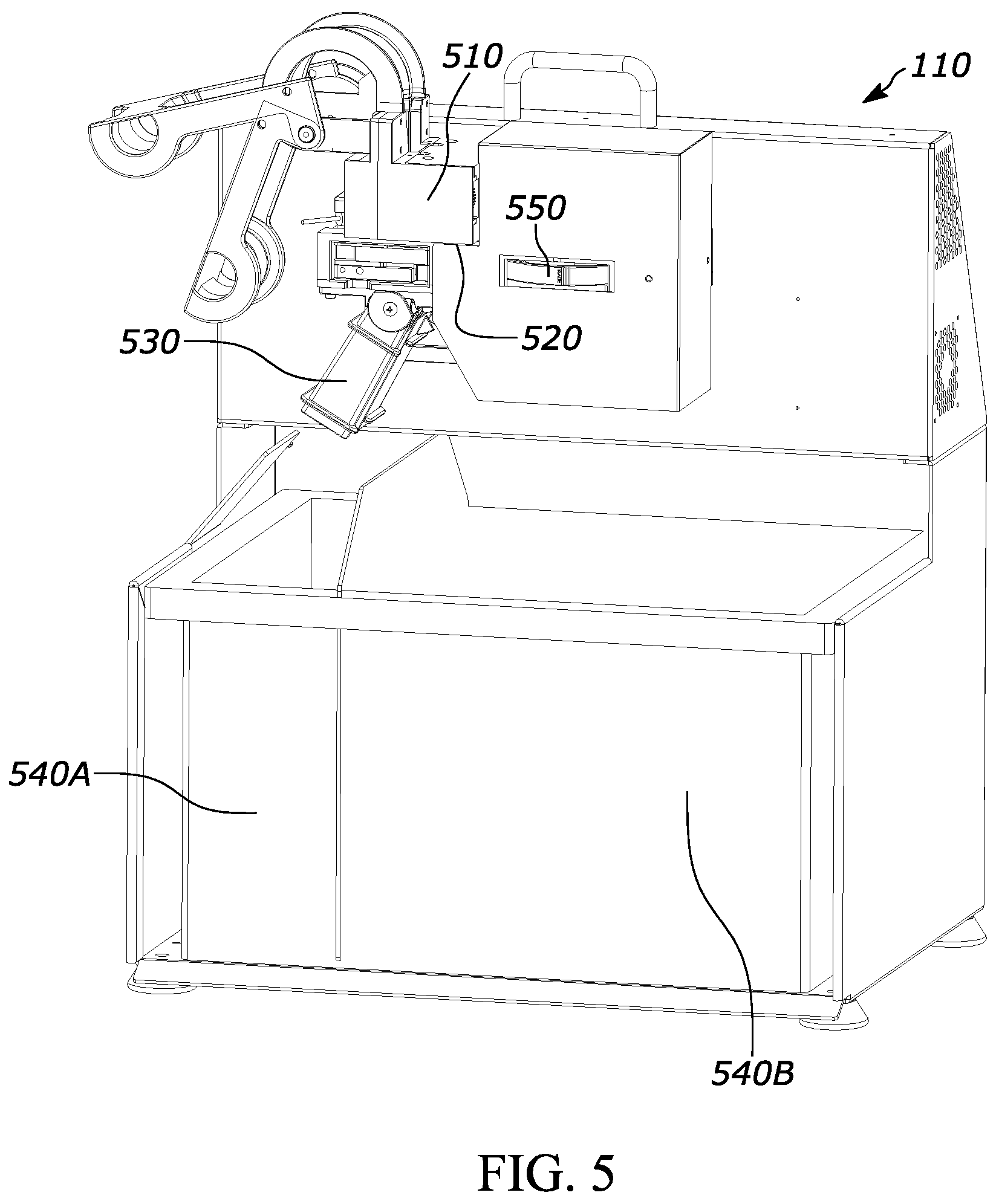 Patent US12338024 Figure 5 – Sorting system for a medication packaging system