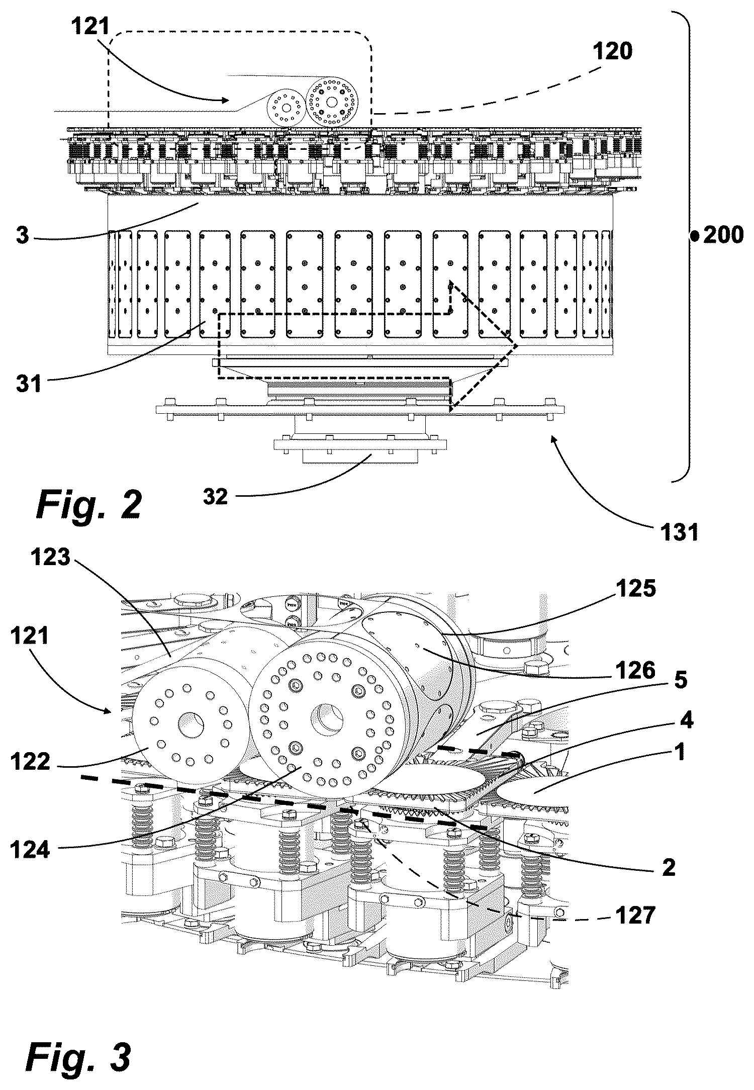 Patent US12338026 Figure 2 – Transfer device and process