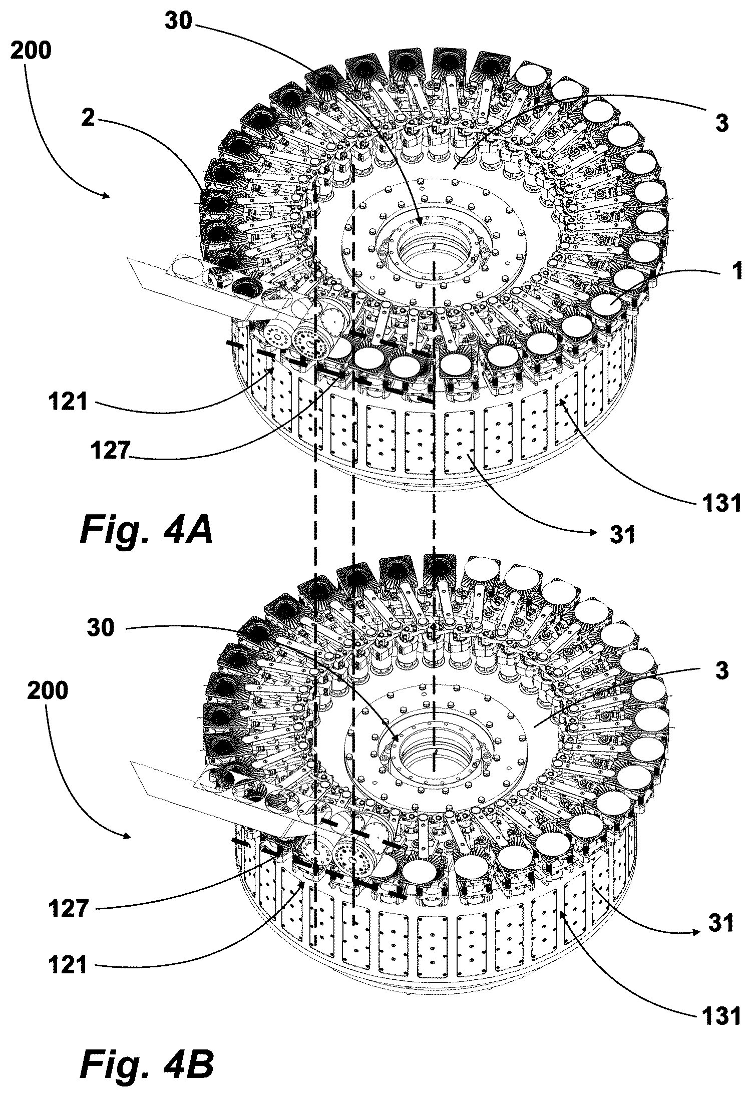 Patent US12338026 Figure 3 – Transfer device and process
