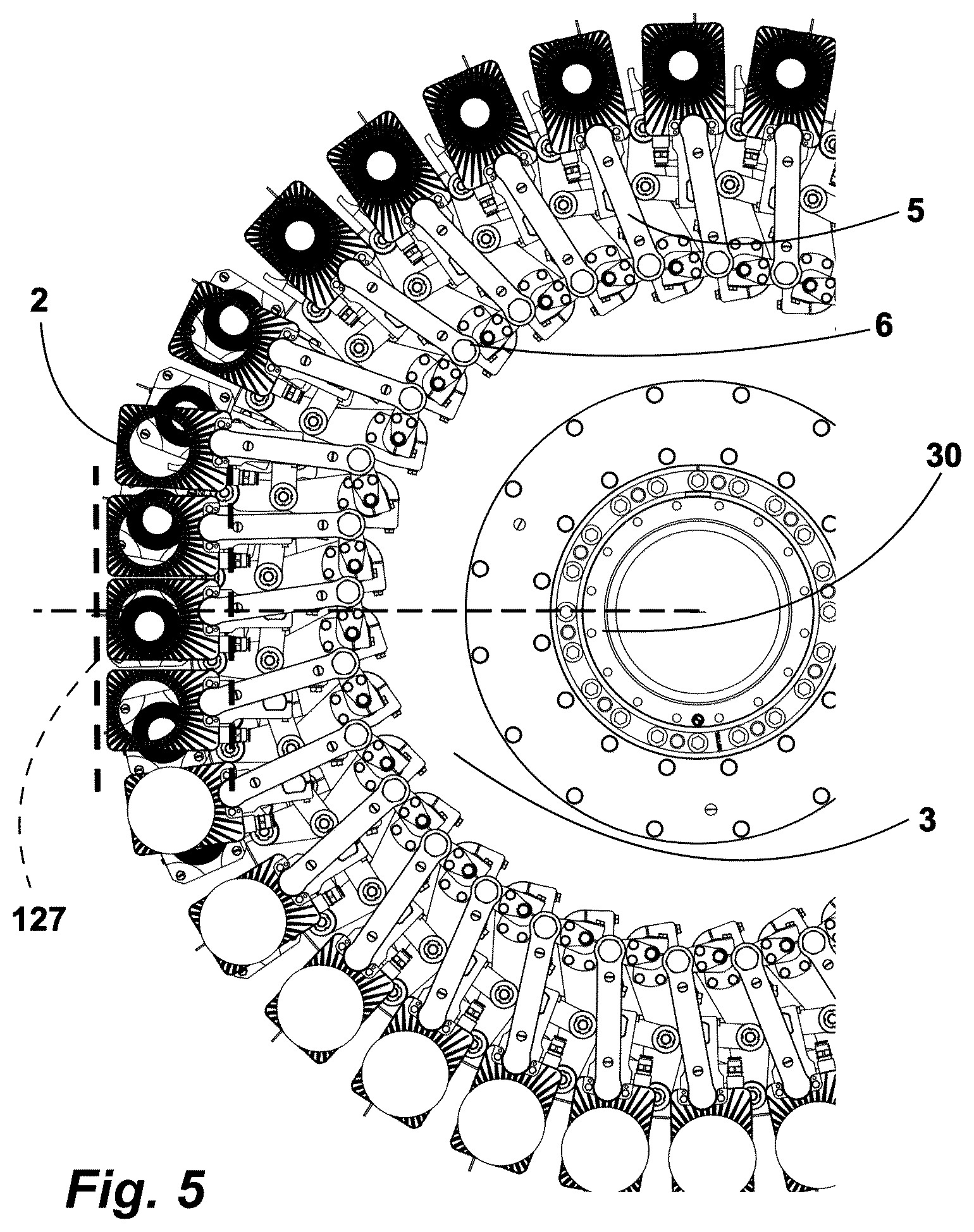 Patent US12338026 Figure 4 – Transfer device and process