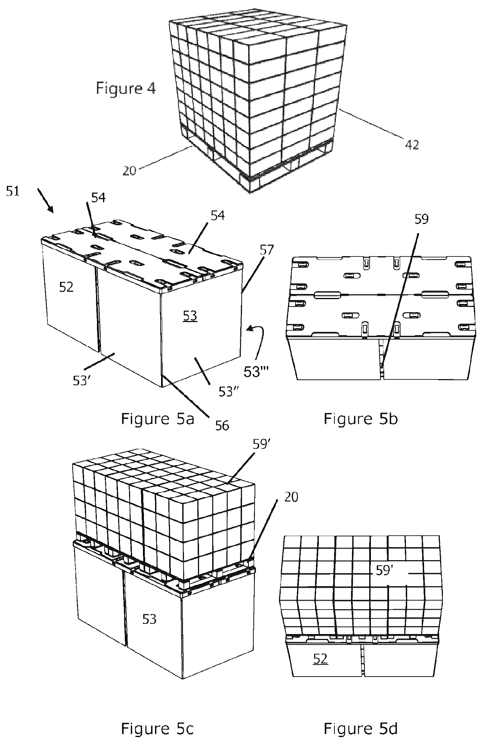 Patent US12338029 Figure 3 – Transport and storage enclosure