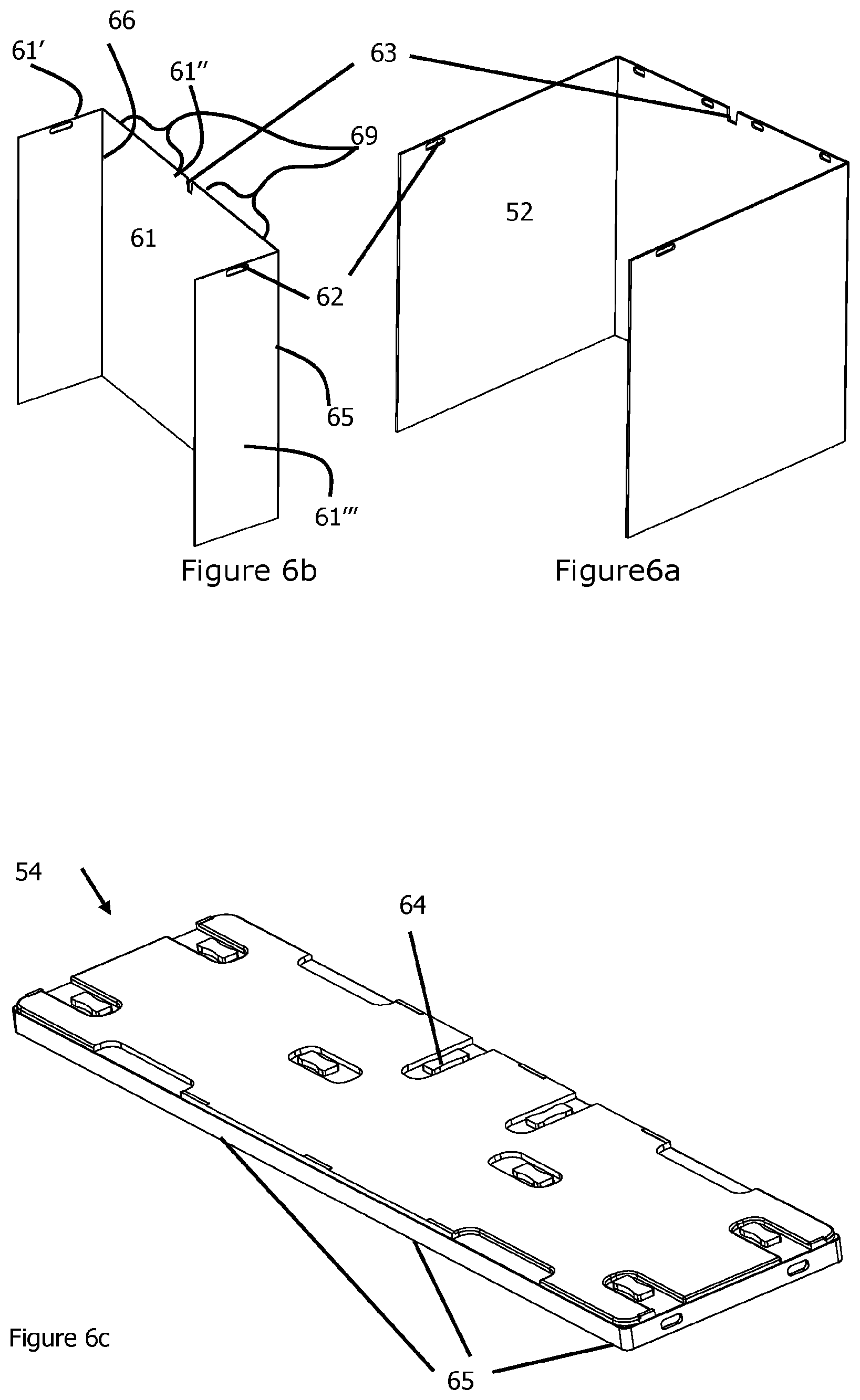 Patent US12338029 Figure 4 – Transport and storage enclosure