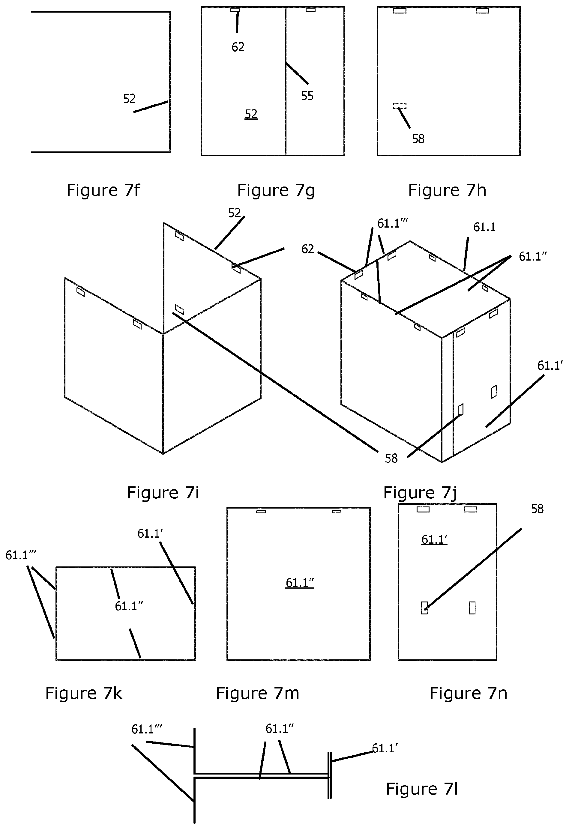 Patent US12338029 Figure 7 – Transport and storage enclosure