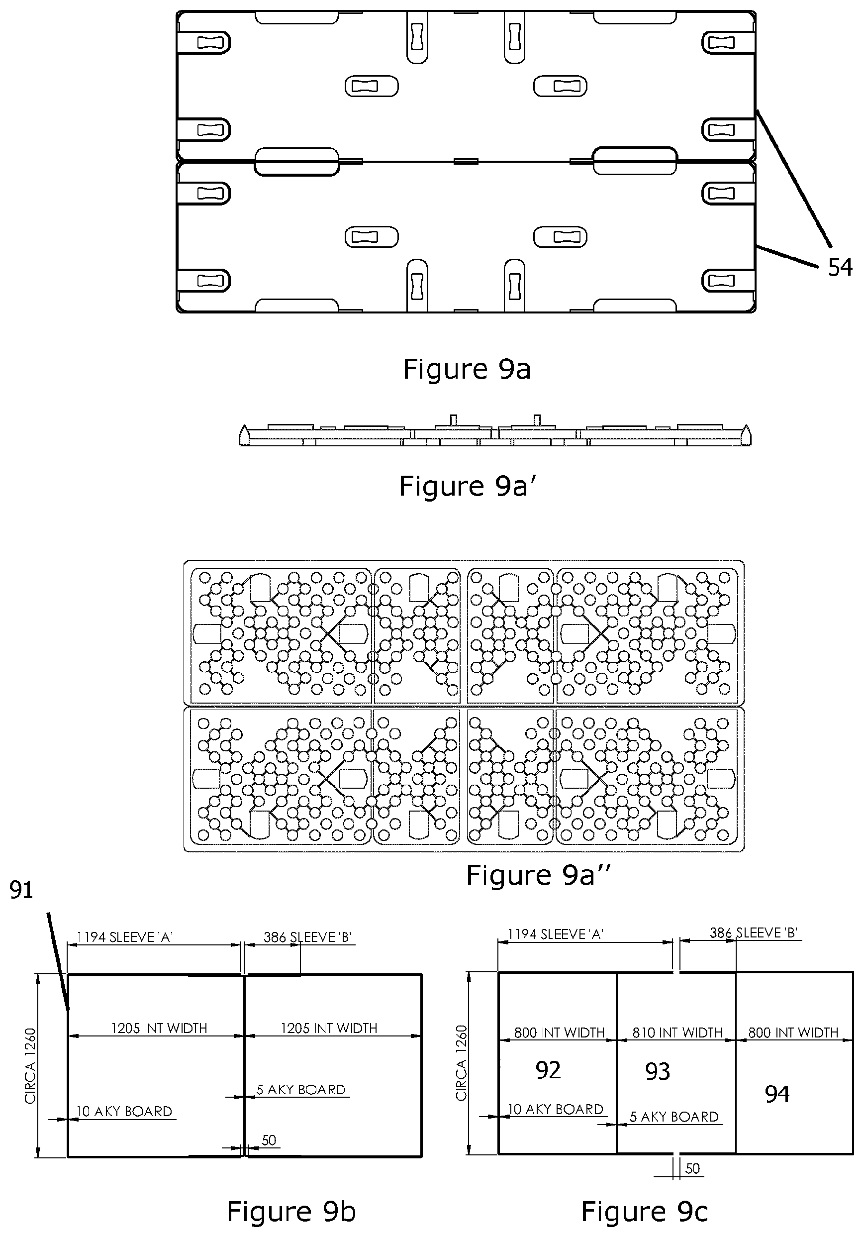 Patent US12338029 Figure 9 – Transport and storage enclosure
