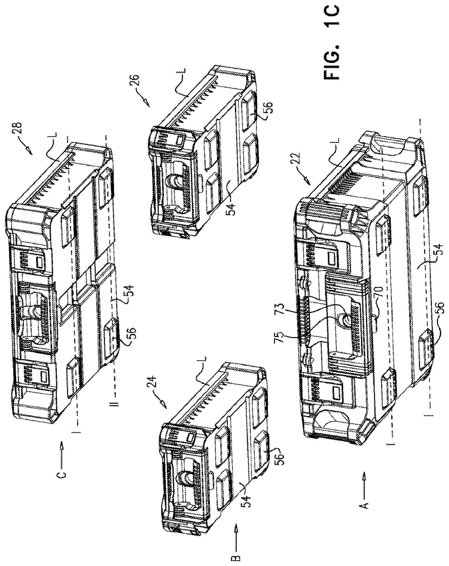 Patent US12338030 Figure 3 – Utility assembly and coupling mechanism