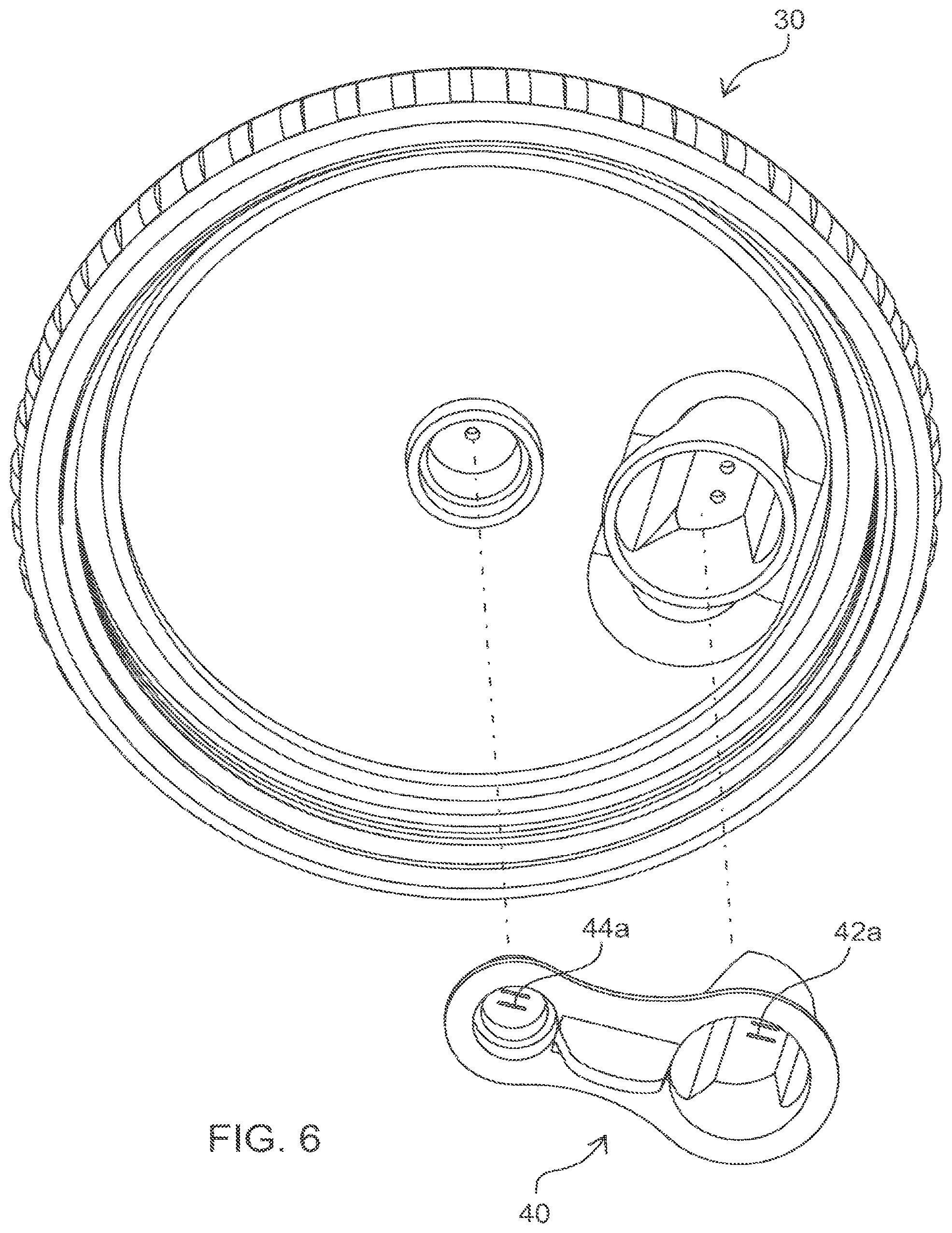 Patent US12338031 Figure 7 – Stackable cup