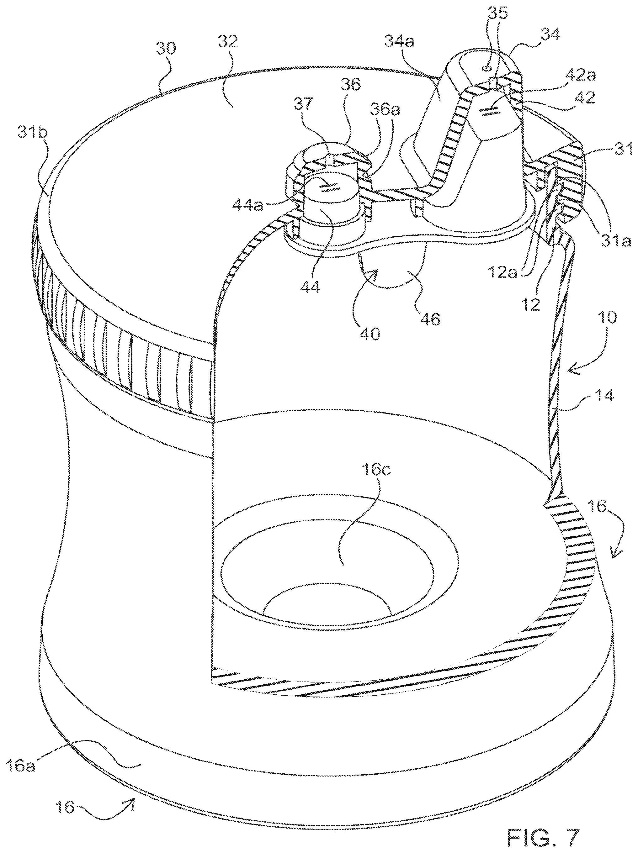 Patent US12338031 Figure 8 – Stackable cup