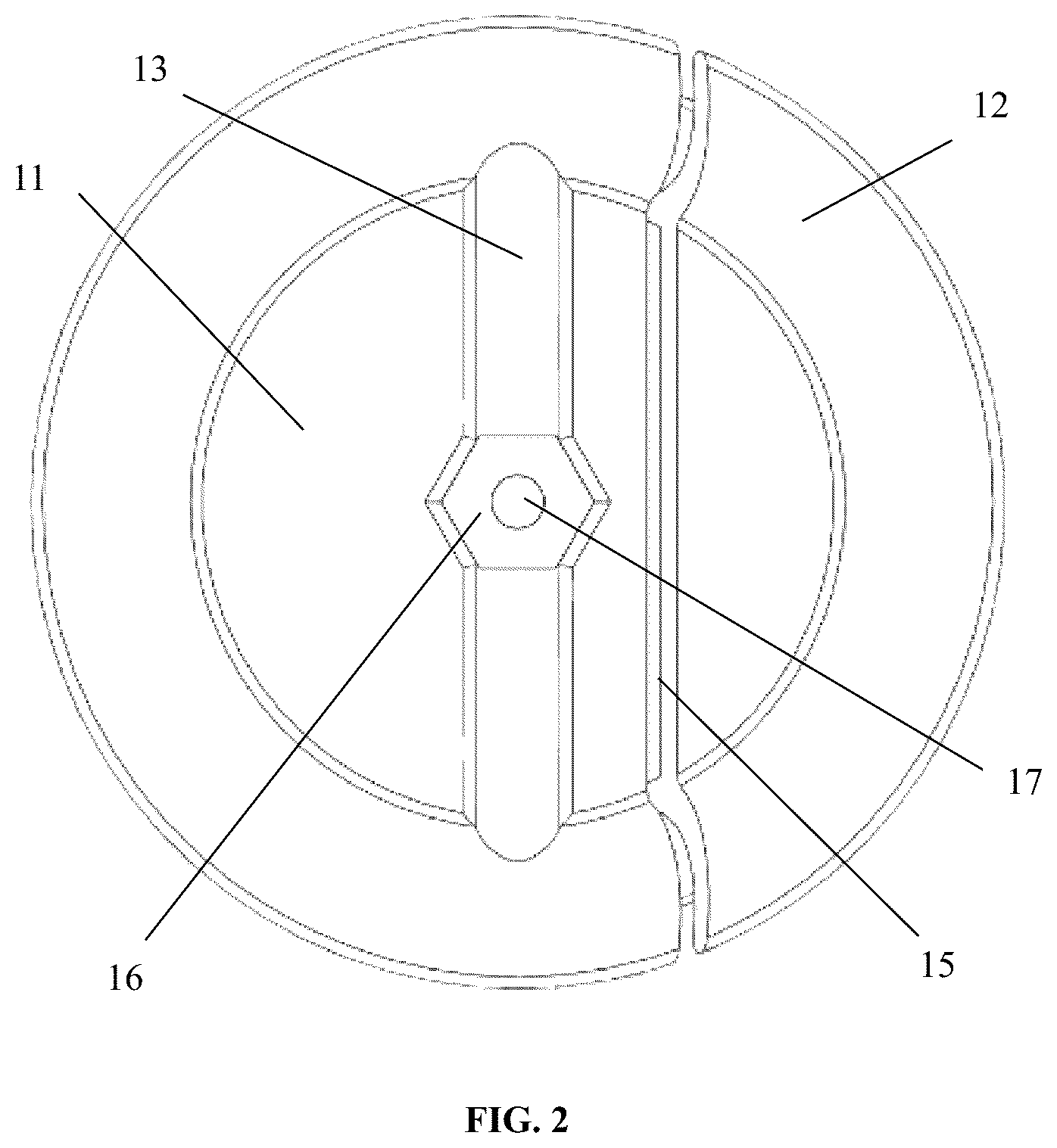 Patent US12338032 Figure 2 – Container holder