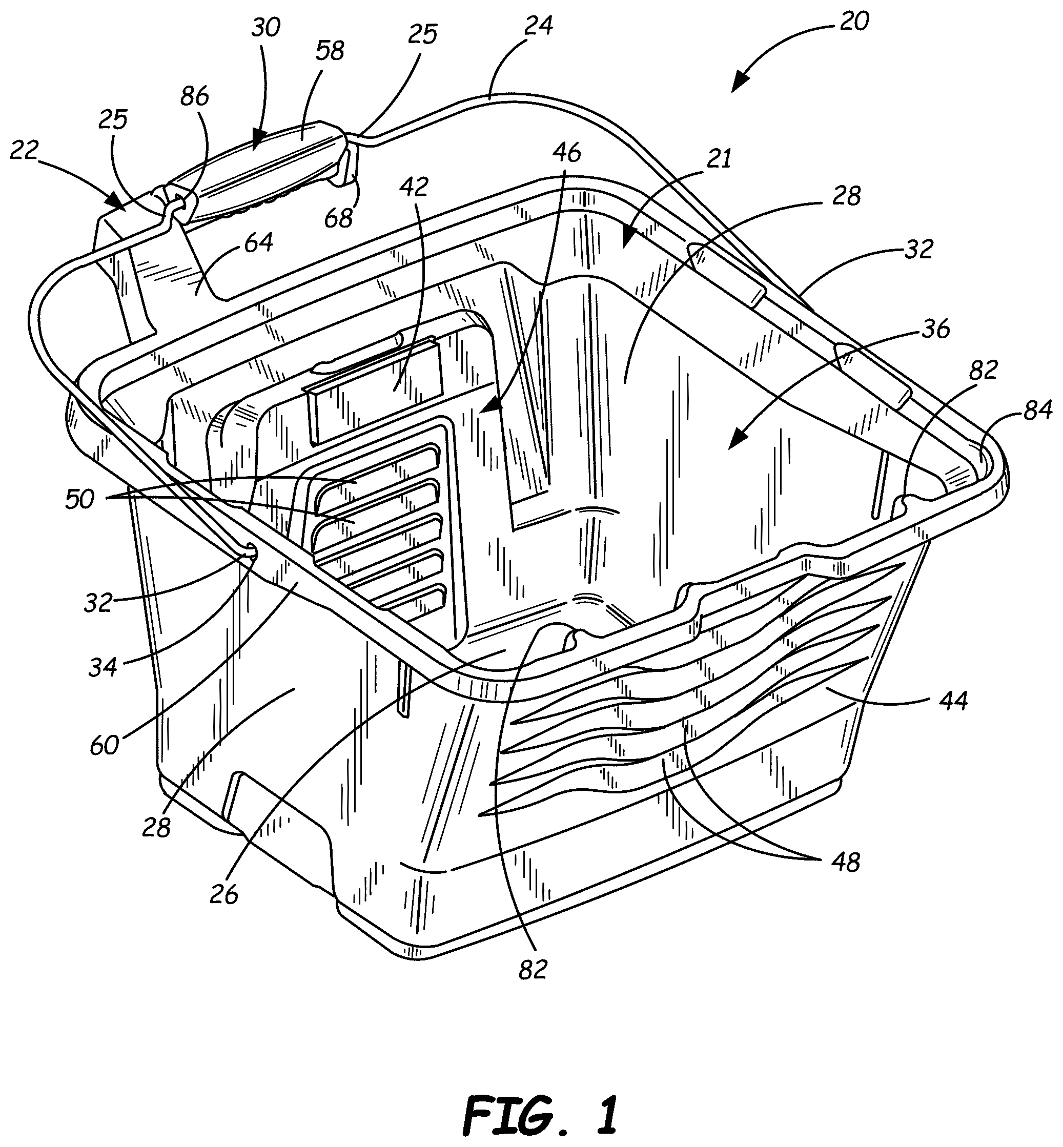 Patent US12338033 Figure 1 – Vessel with composite handle