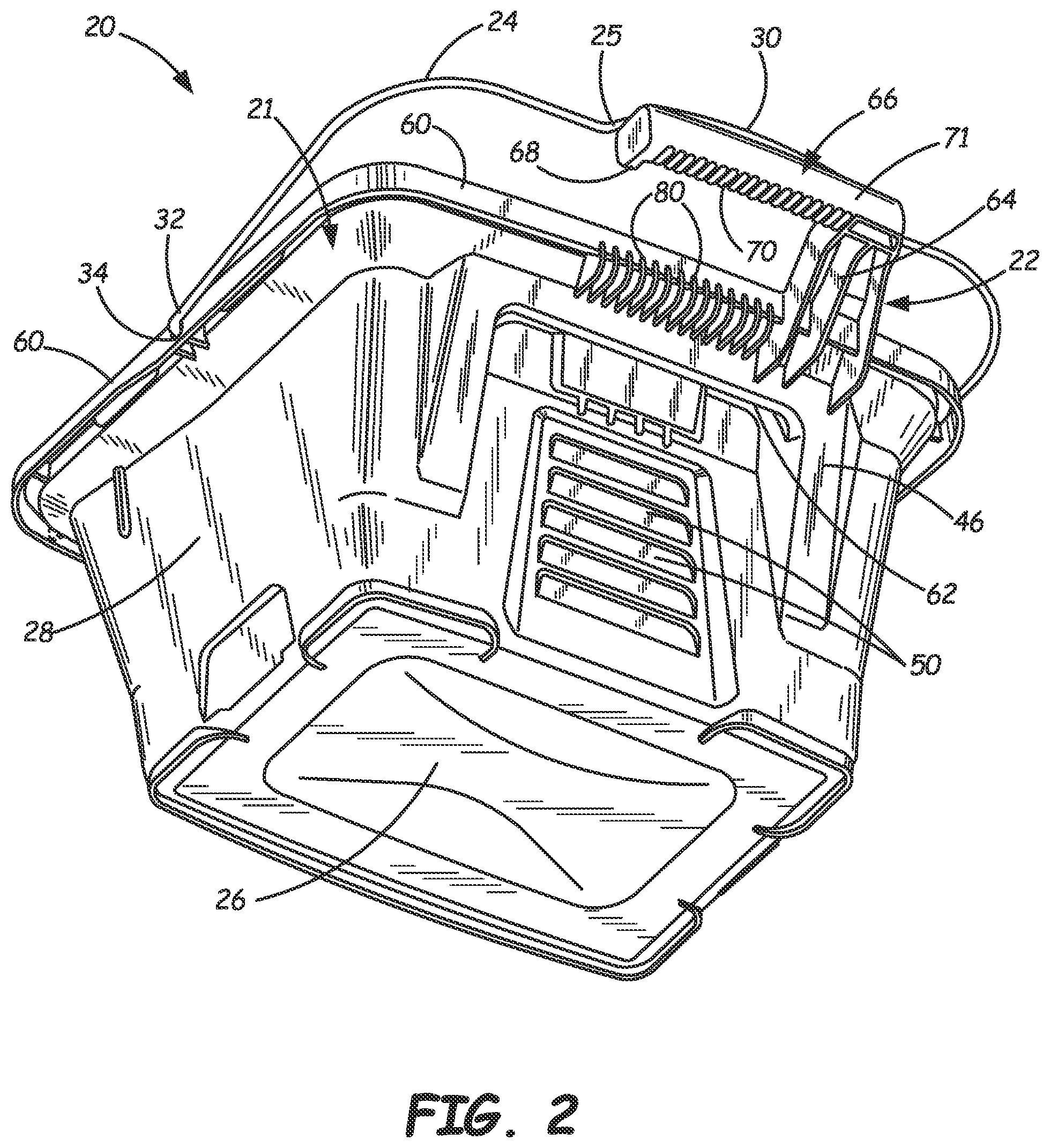 Patent US12338033 Figure 2 – Vessel with composite handle