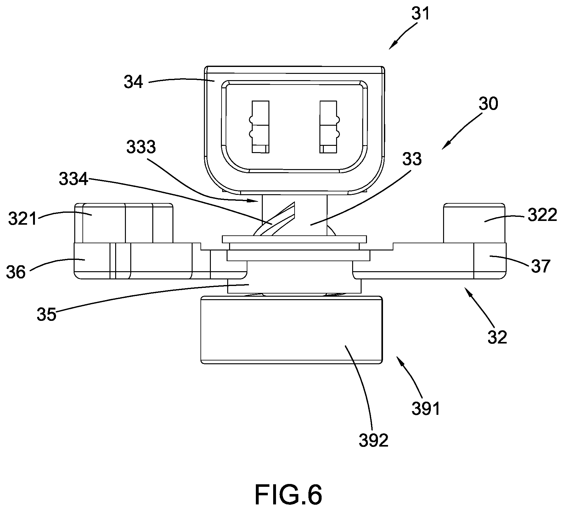 Patent US12338037 Figure 6 – Beverage container with rotatable sealing arrangement