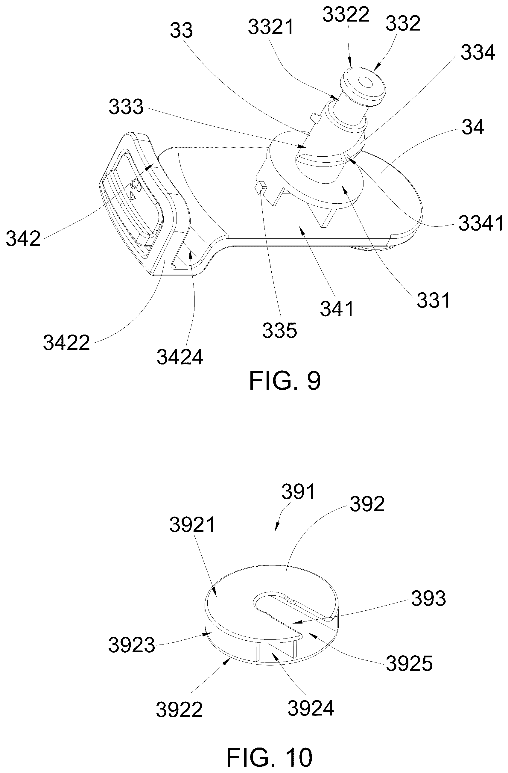 Patent US12338037 Figure 8 – Beverage container with rotatable sealing arrangement