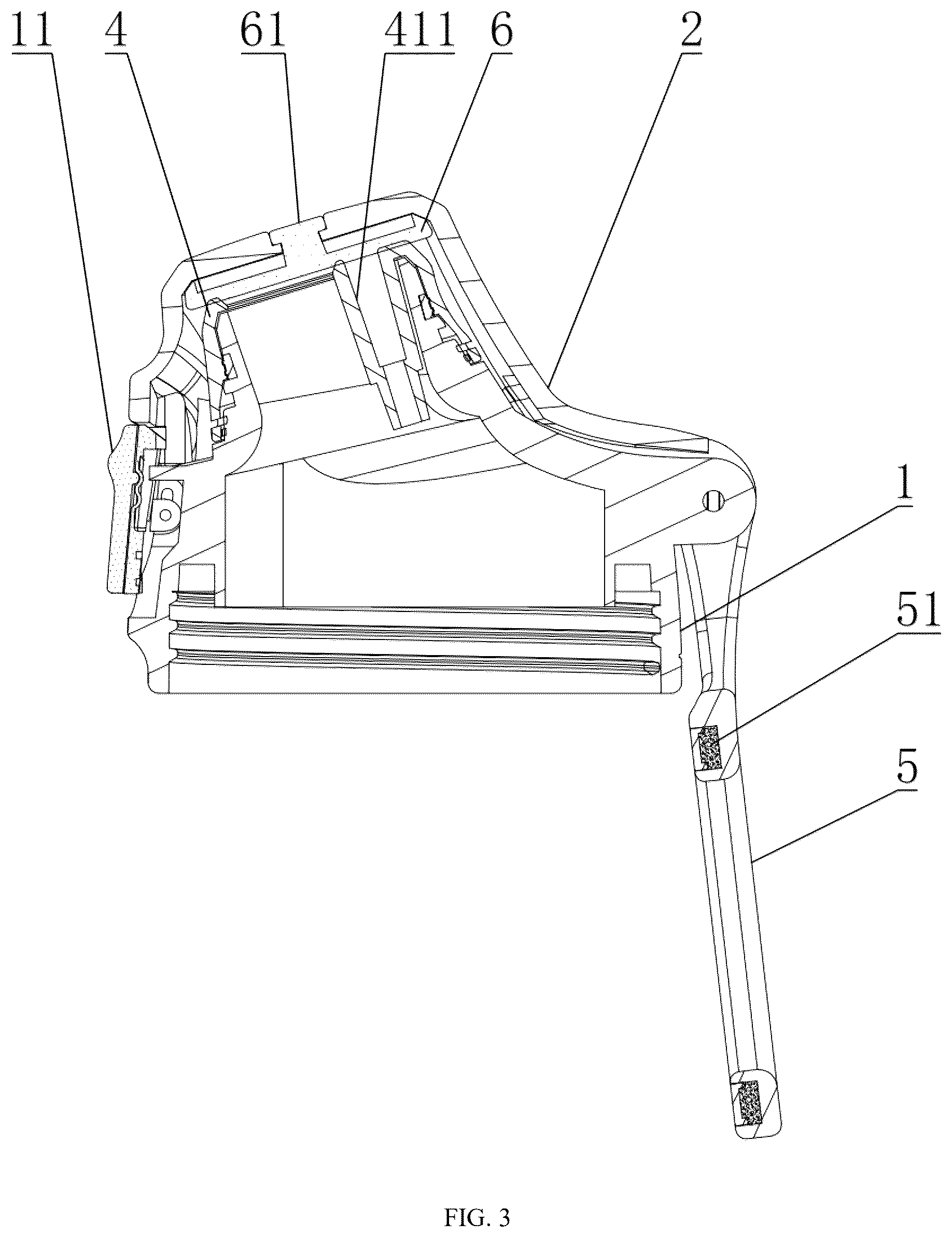 Patent US12338038 Figure 3 – Multifunctional double drinking cup cover