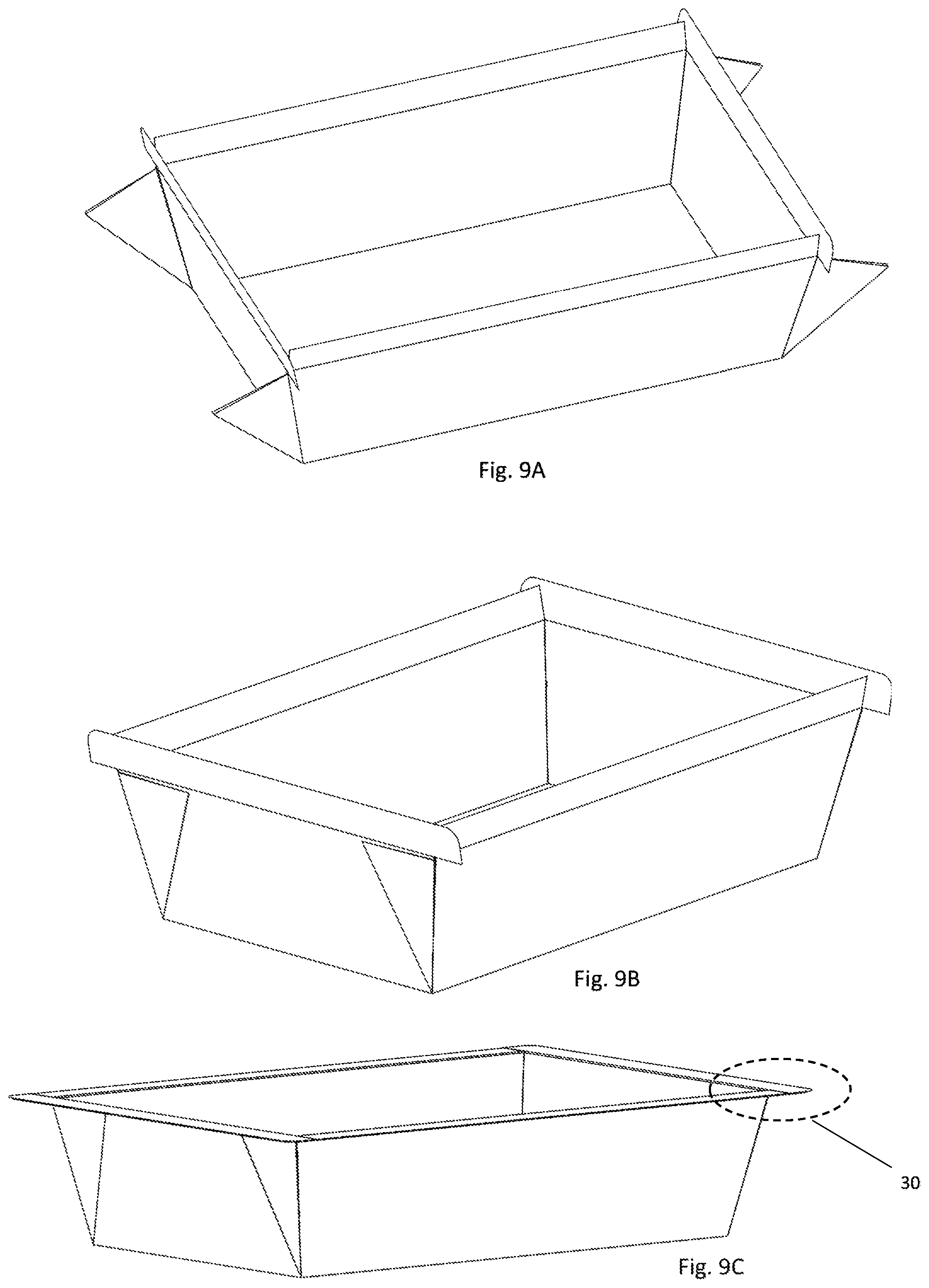 Patent US12338039 Figure 7 – Cardboard box for holding content, and a method for using such