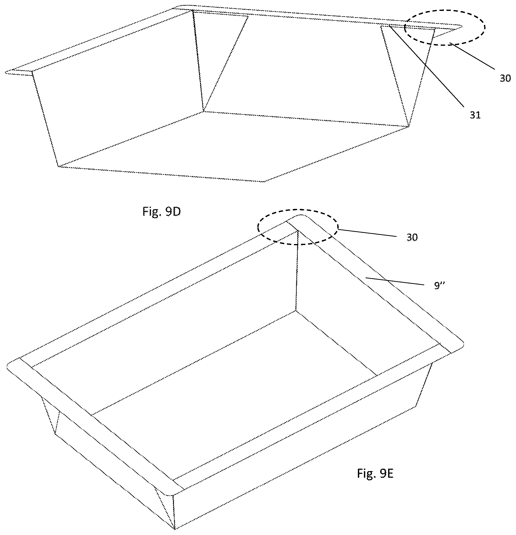 Patent US12338039 Figure 8 – Cardboard box for holding content, and a method for using such