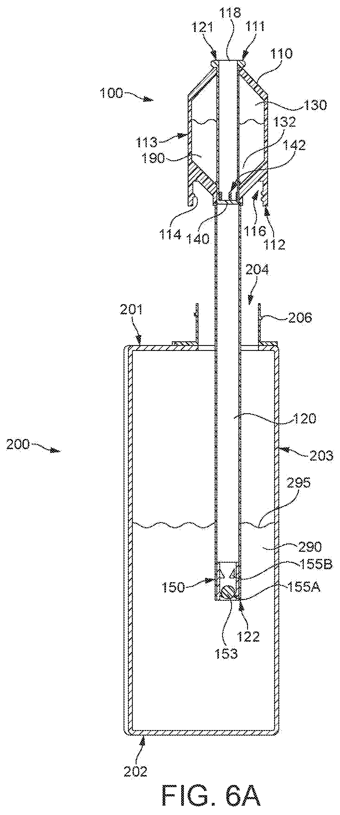 Patent US12338044 Figure 6 – Attachment for a beverage container