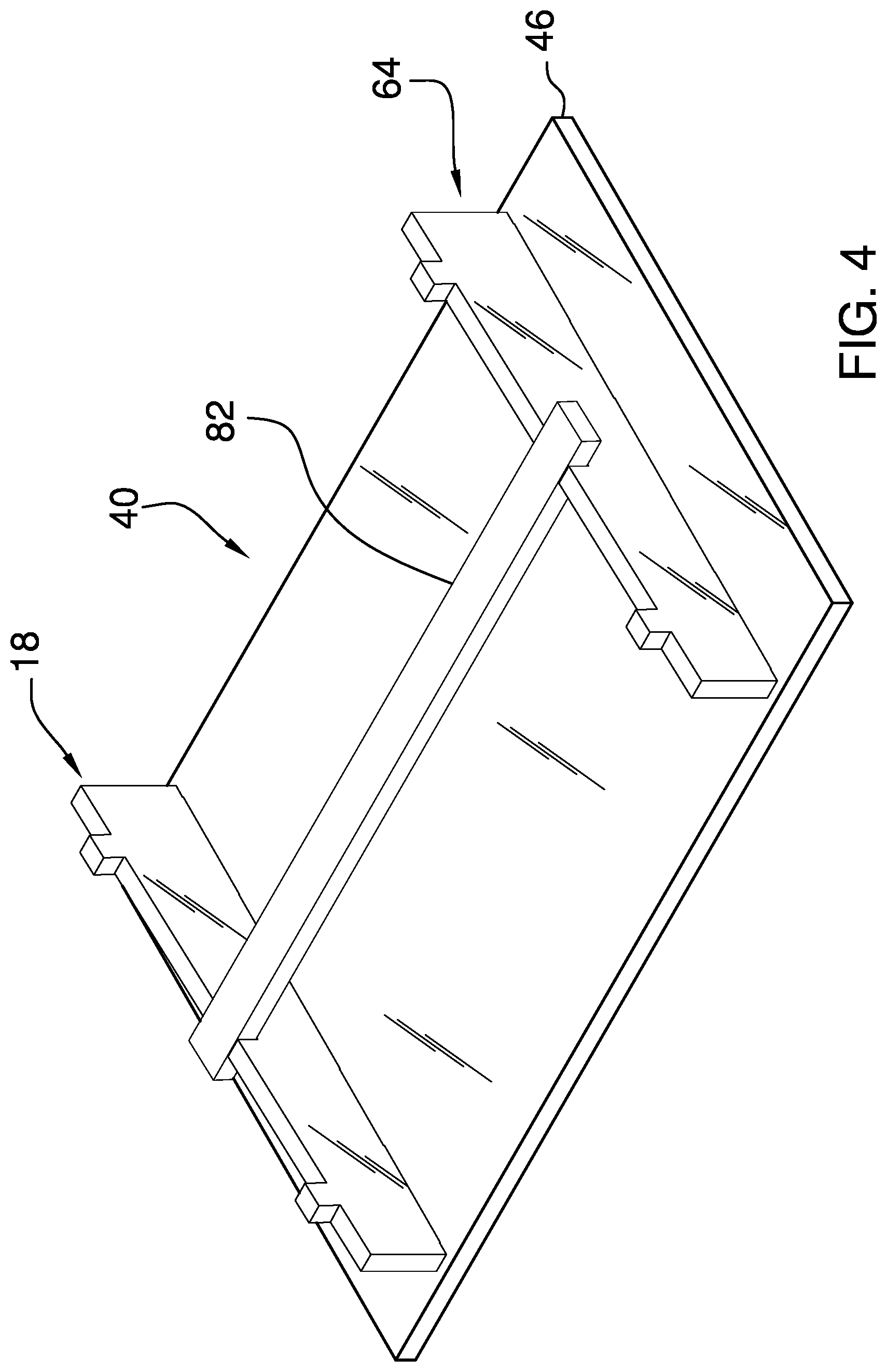 Patent US12338049 Figure 5 – Fast food carrying assembly