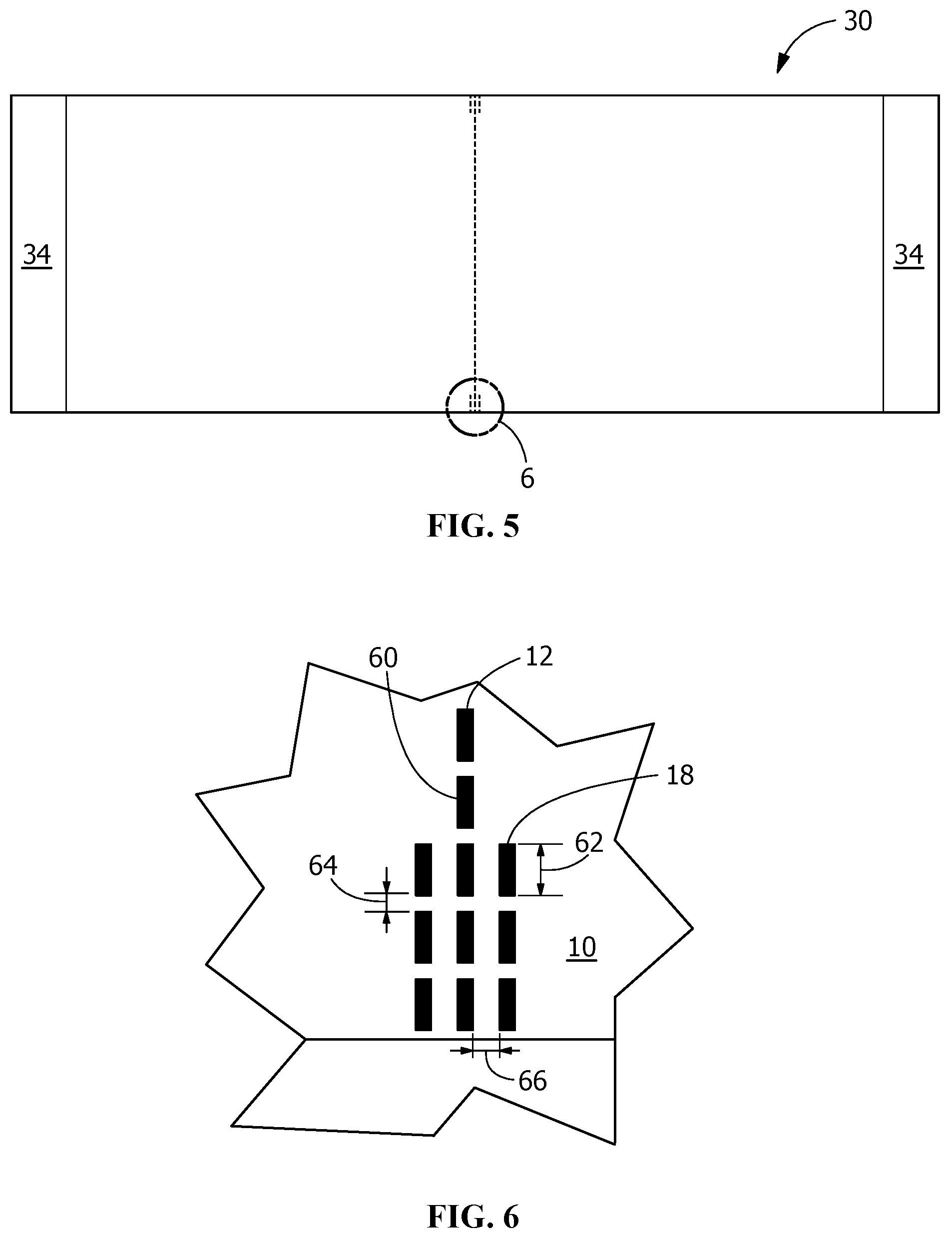 Patent US12338050 Figure 3 – Scored candy bar wrapper and method of opening same