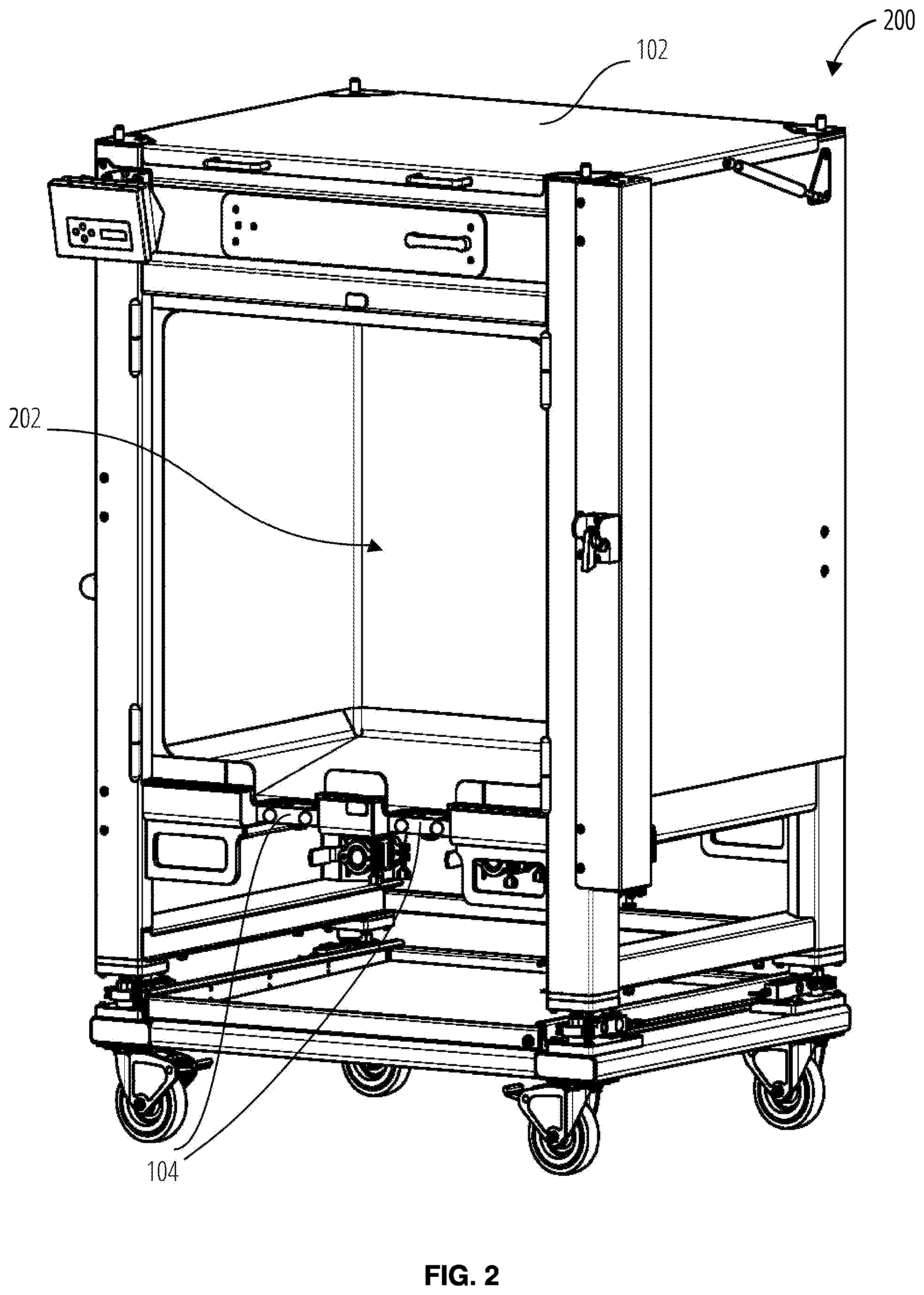 Patent US12338051 Figure 2 – System for port and tube holder assembly attachment device
