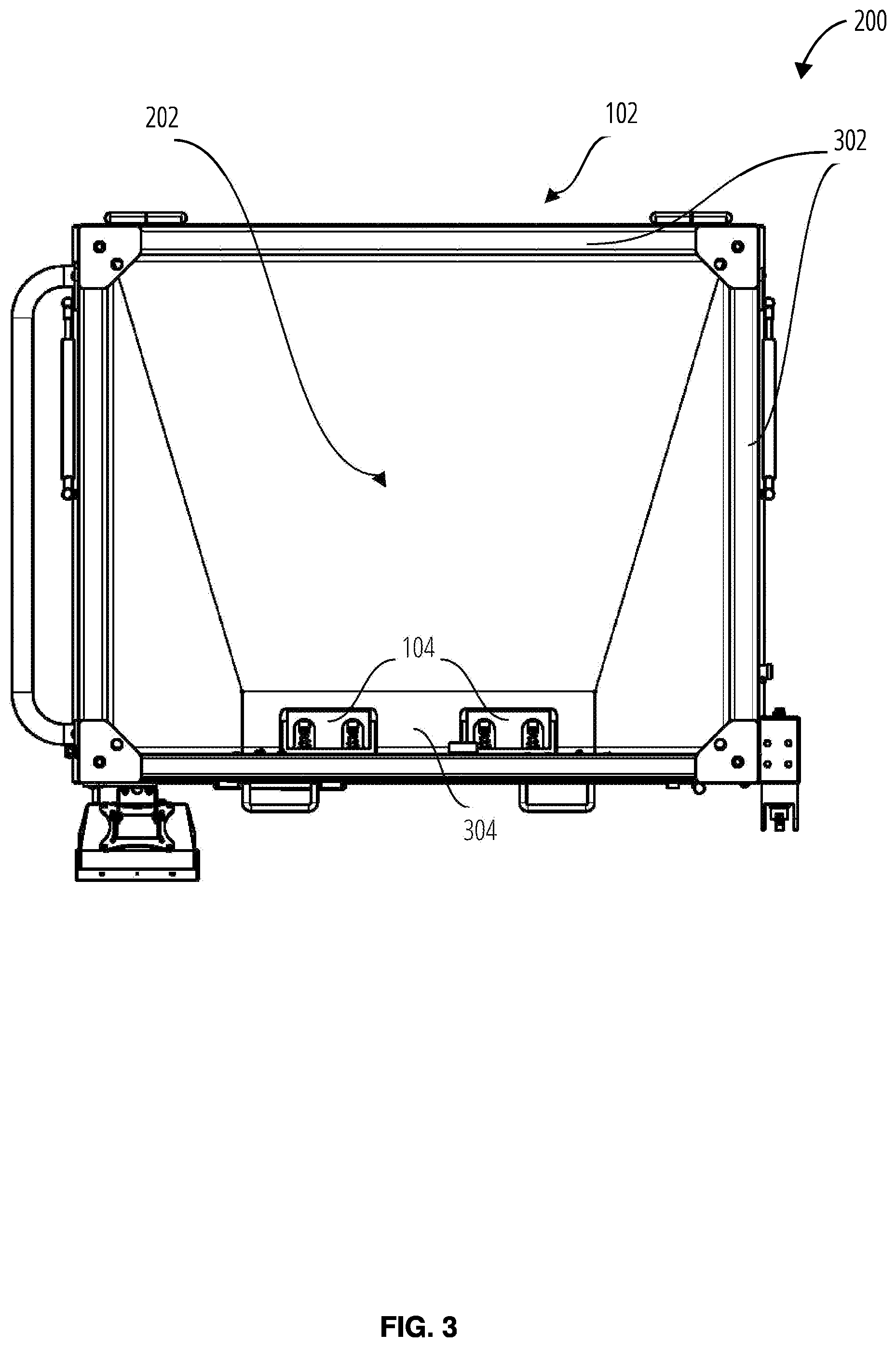 Patent US12338051 Figure 3 – System for port and tube holder assembly attachment device