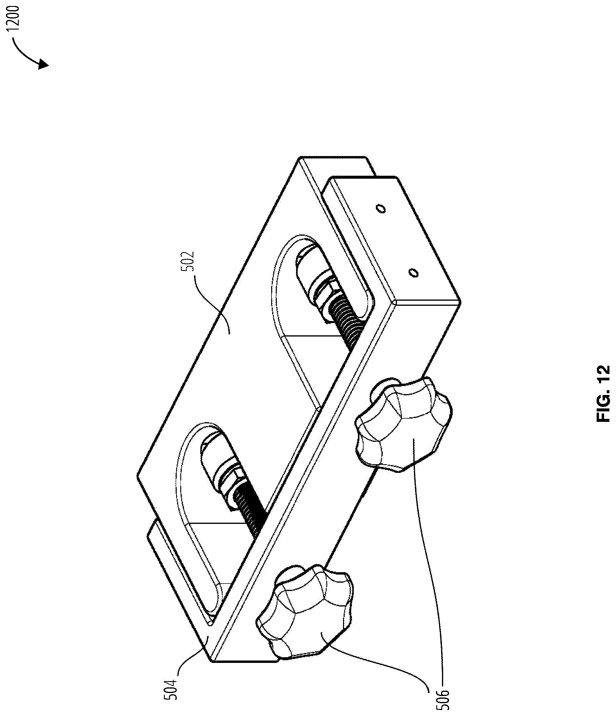 Patent US12338051 Figure 12 – System for port and tube holder assembly attachment device