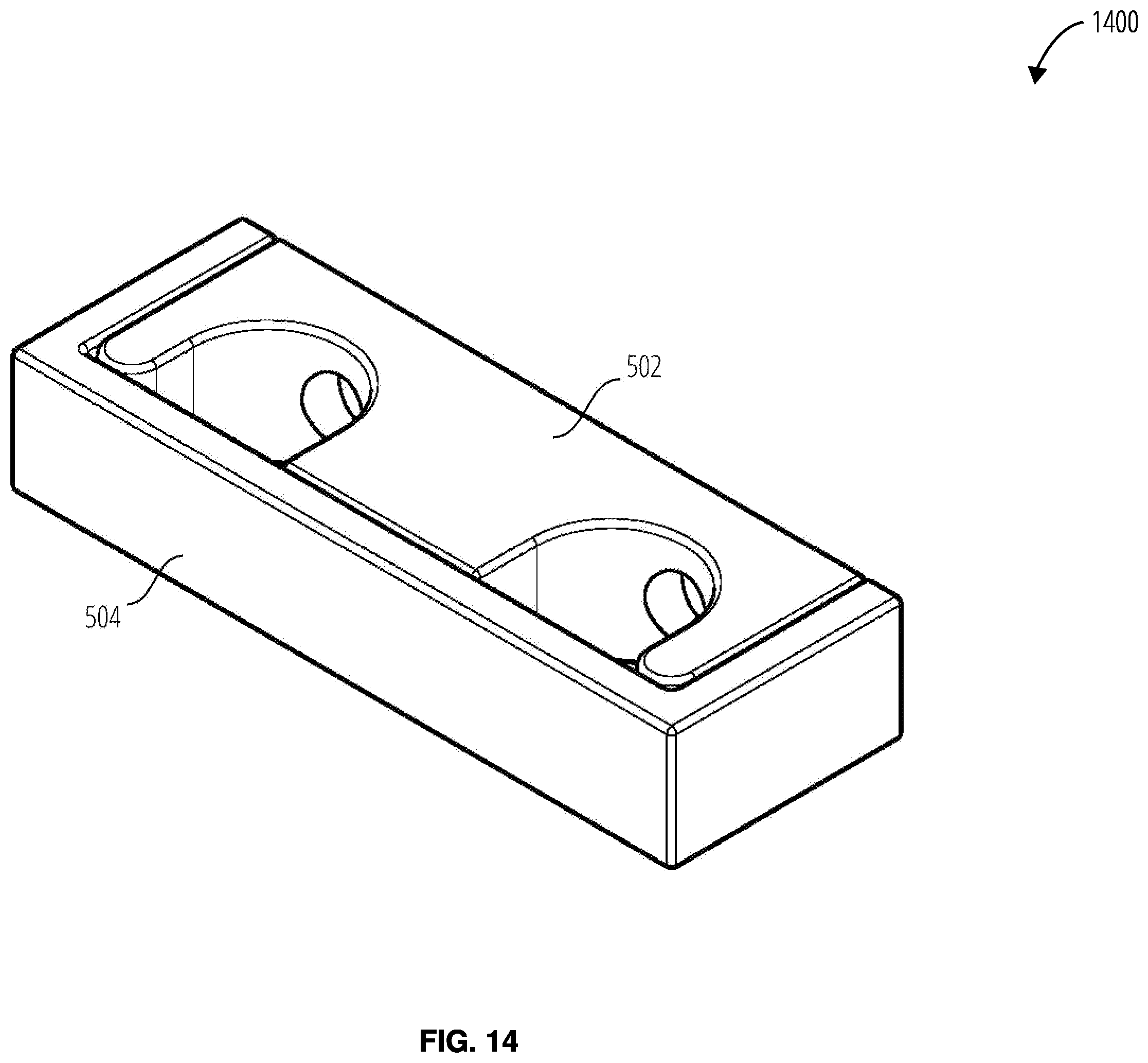 Patent US12338051 Figure 14 – System for port and tube holder assembly attachment device
