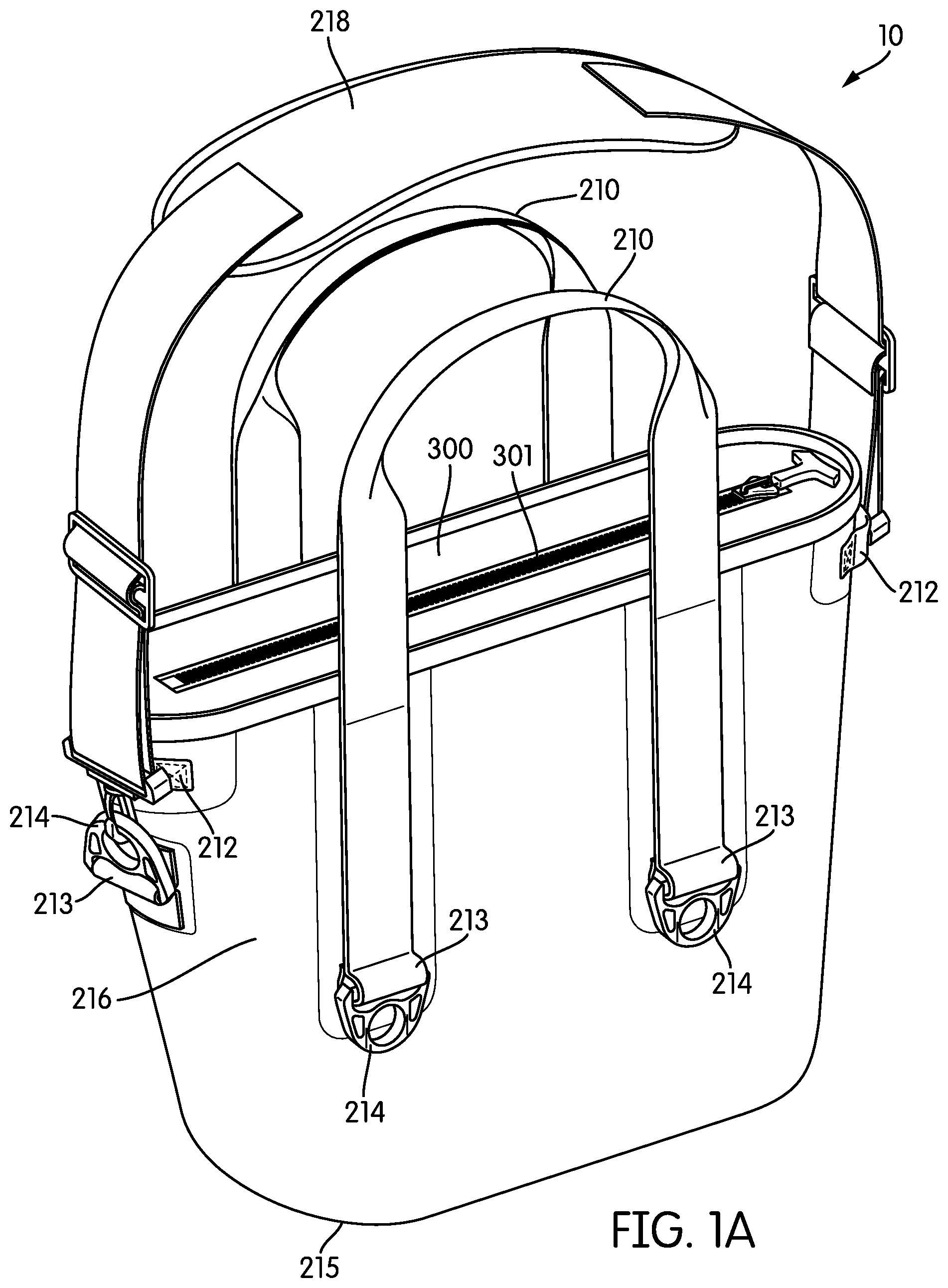 Patent US12338056 Figure 1 – Insulating device