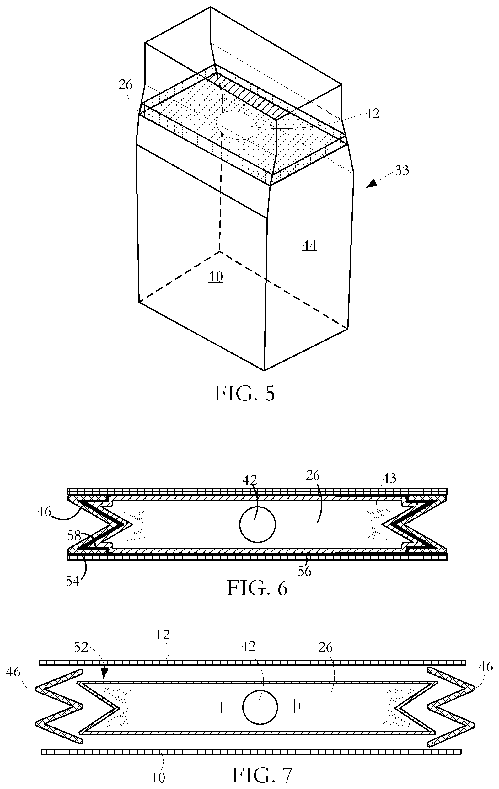 Patent US12338058 Figure 2 – Wipes bag