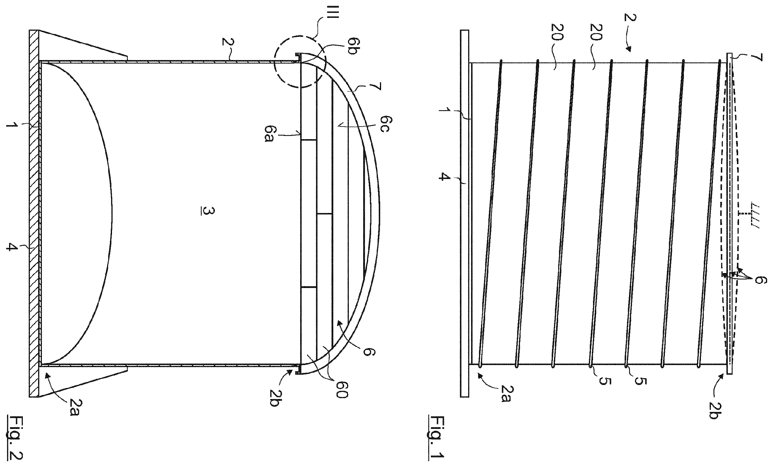 Patent US12338060 Figure 1 – Large container and method for producing a large container