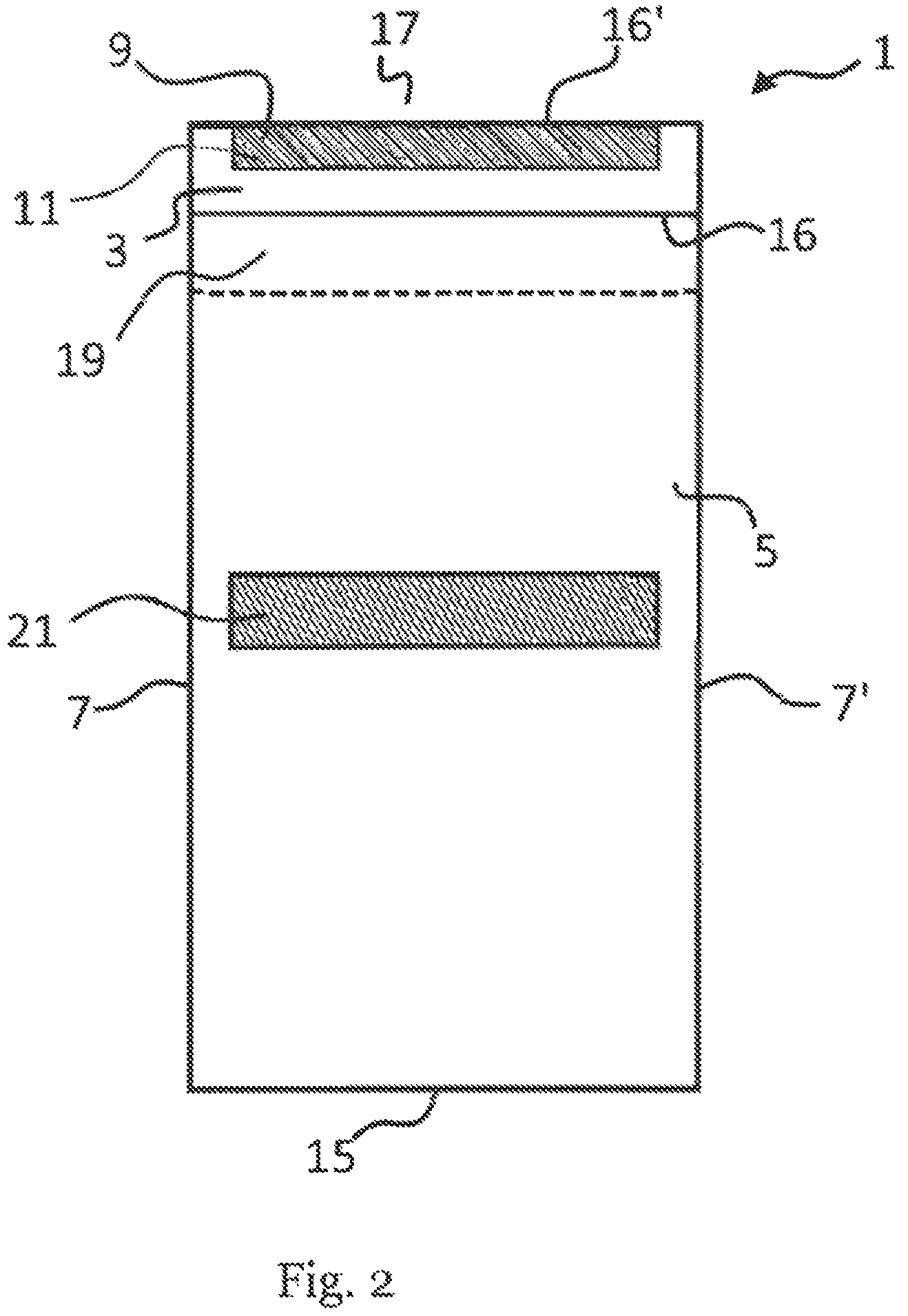 Patent US12338062 Figure 2 – Bag, such as a shipping bag, for used coffee capsules, a method for collecting and recycling used coffee capsules, and use of the bag for collecting and shipping used coffee capsules