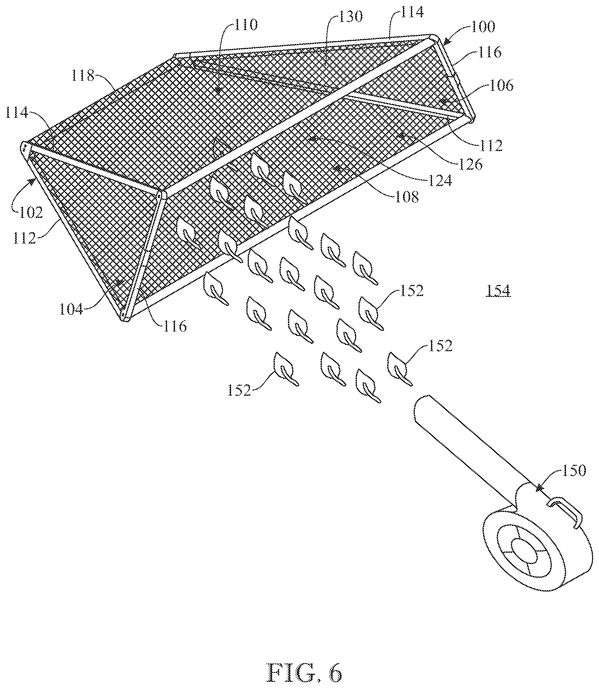 Patent US12338064 Figure 6 – Device and method for collecting debris