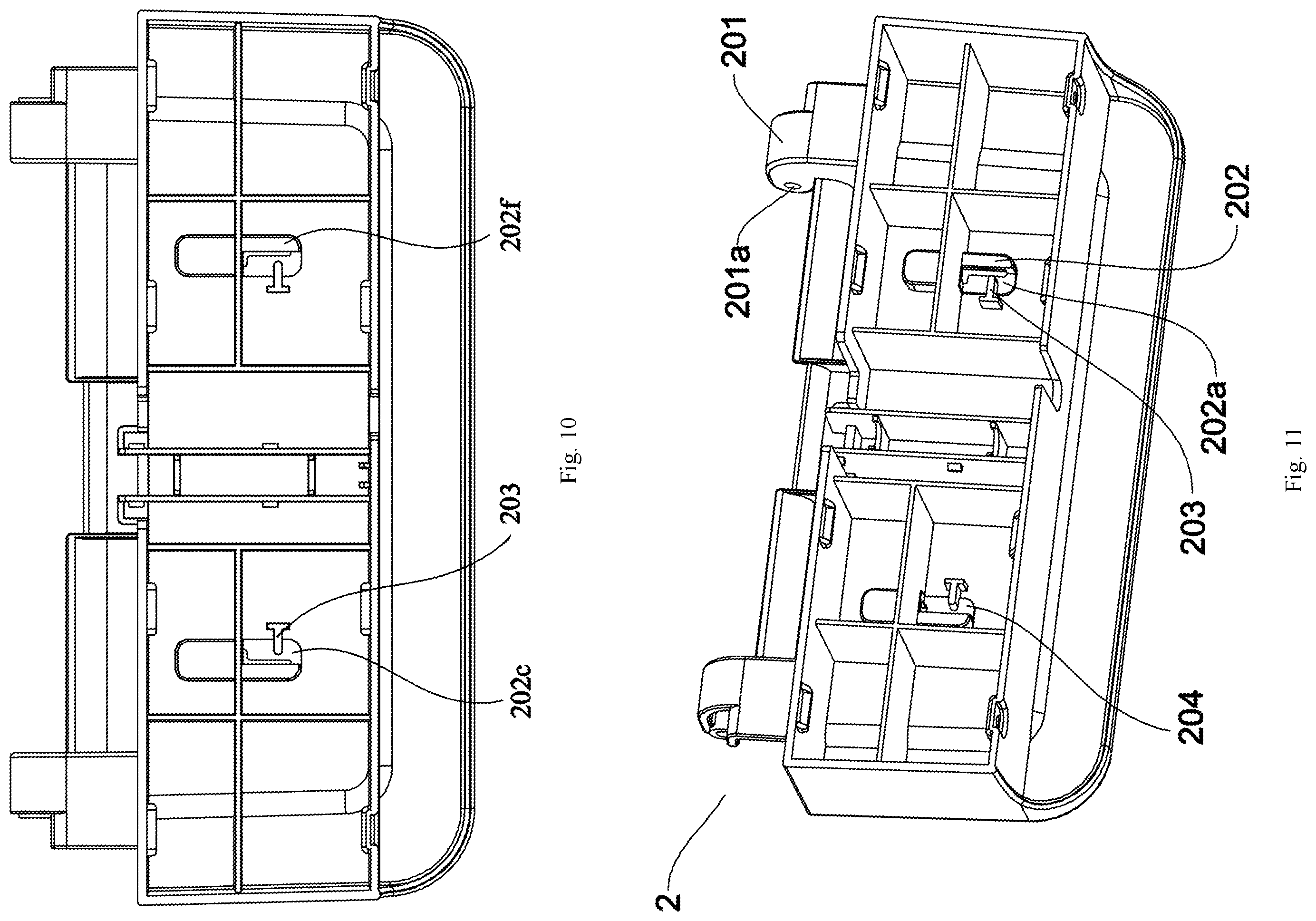 Patent US12338066 Figure 9 – Fixing structure for lid assembly and disassembly