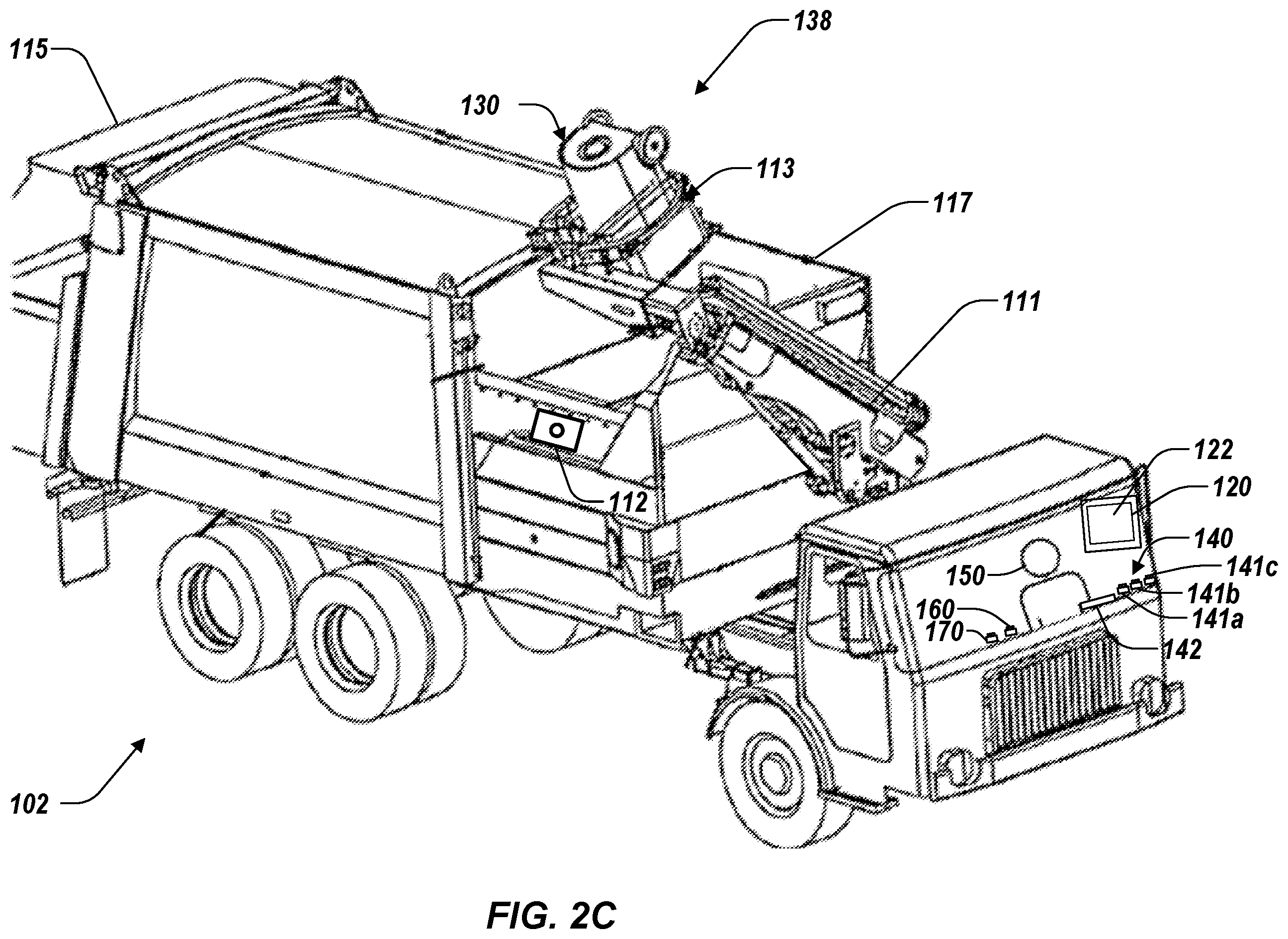 Patent US12338068 Figure 4 – Refuse container engagement