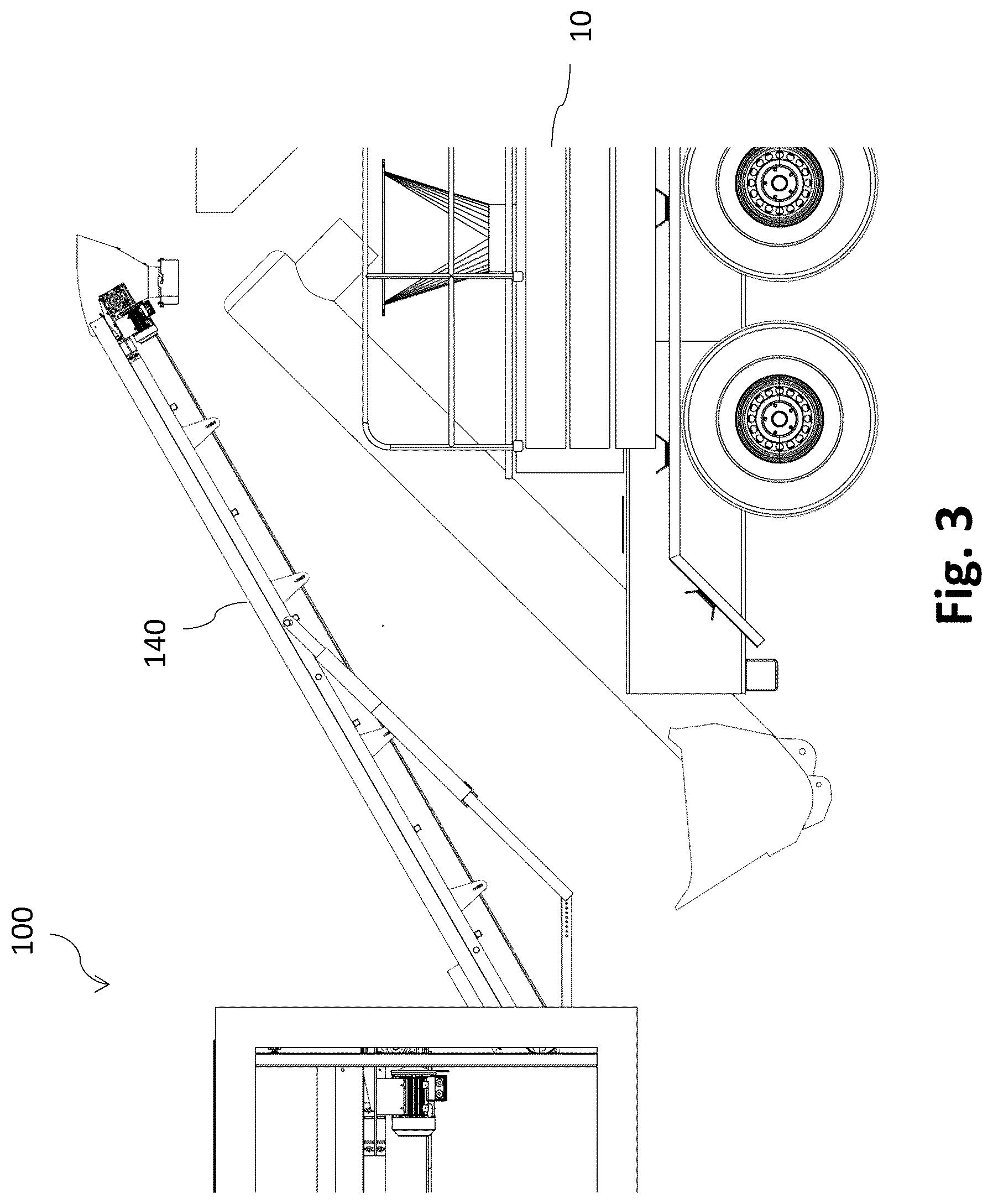 Patent US12338077 Figure 3 – Multipurpose conveyor system