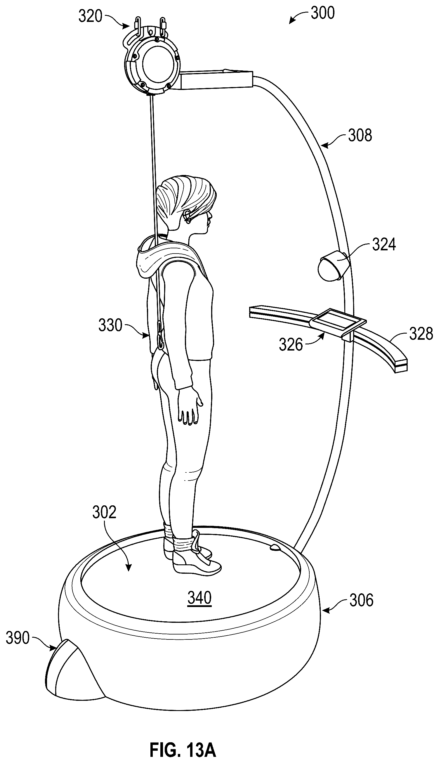 Patent US12338078 Figure 17 – Smart individual motion capture and spatial translation (SIMCAST) system with tensile-flex mesh-tread (TFMT) motion surface