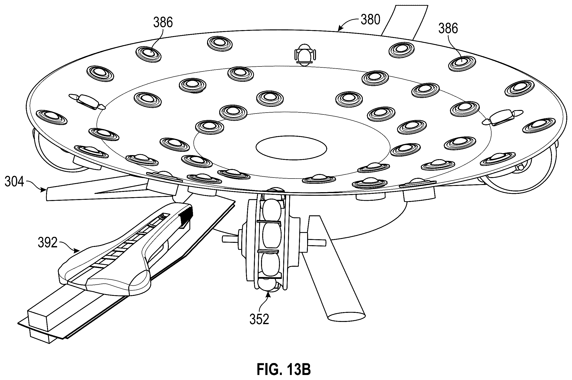 Patent US12338078 Figure 18 – Smart individual motion capture and spatial translation (SIMCAST) system with tensile-flex mesh-tread (TFMT) motion surface
