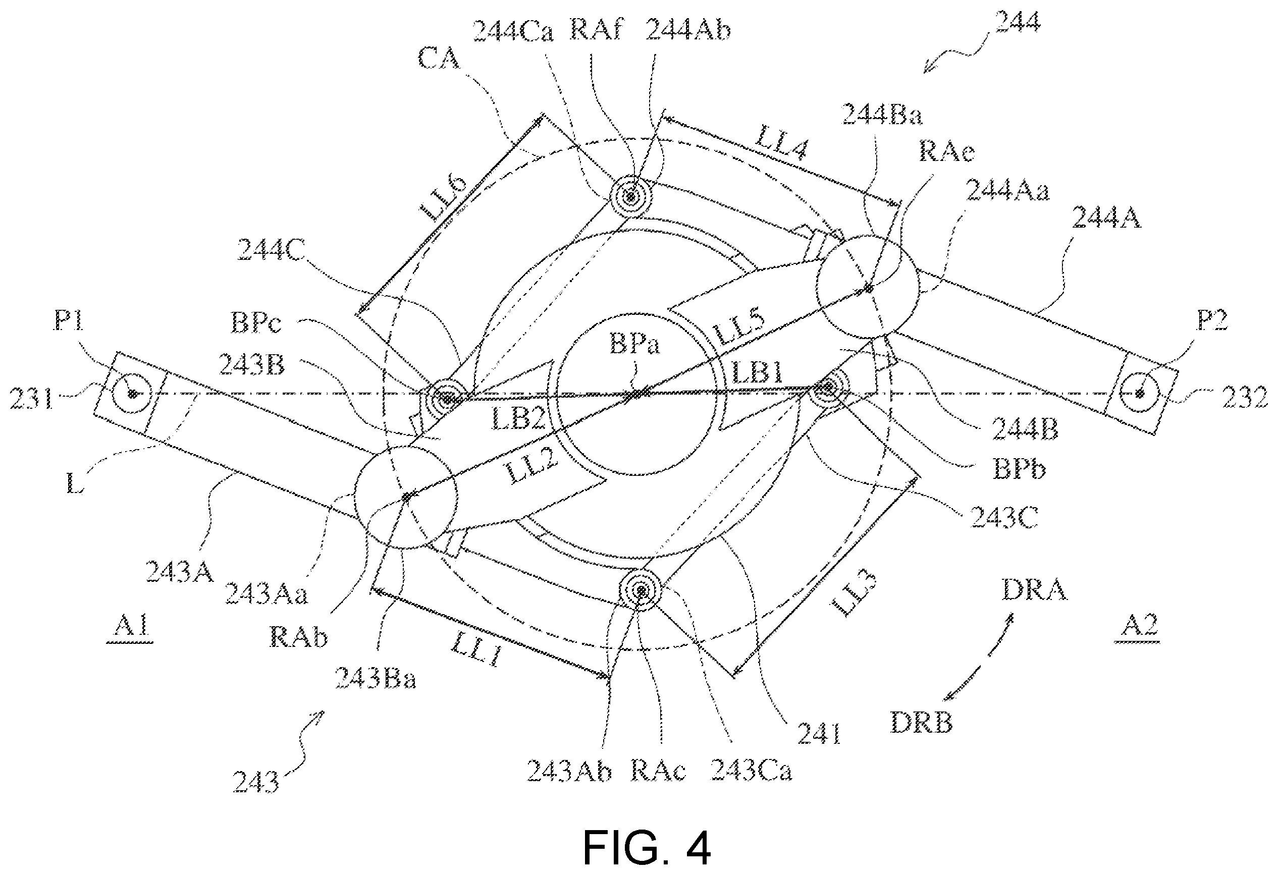 Patent US12338081 Figure 4 – Conveying device and robot system