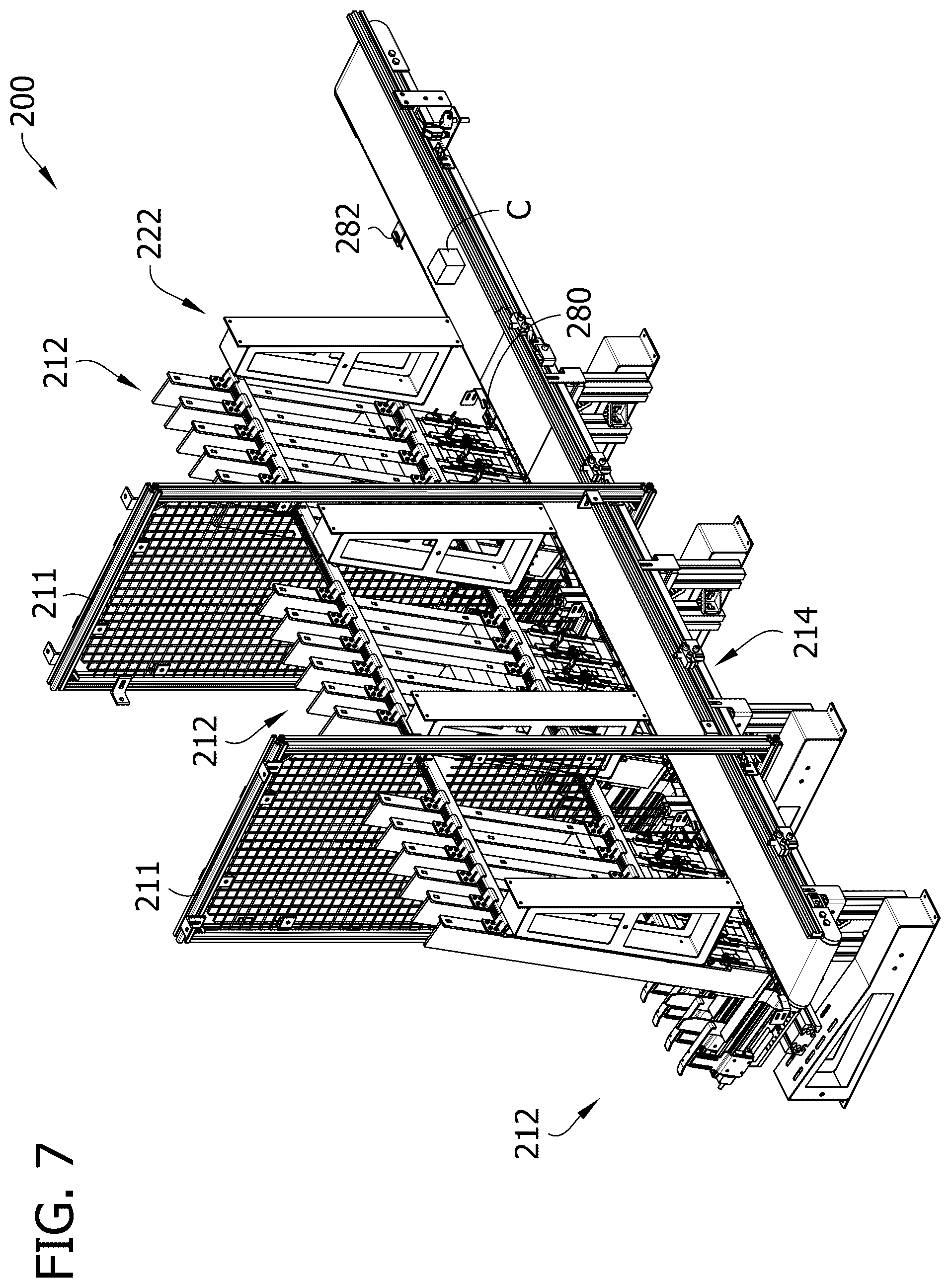 Patent US12338084 Figure 7 – Refrigerated pharmaceutical order processing systems