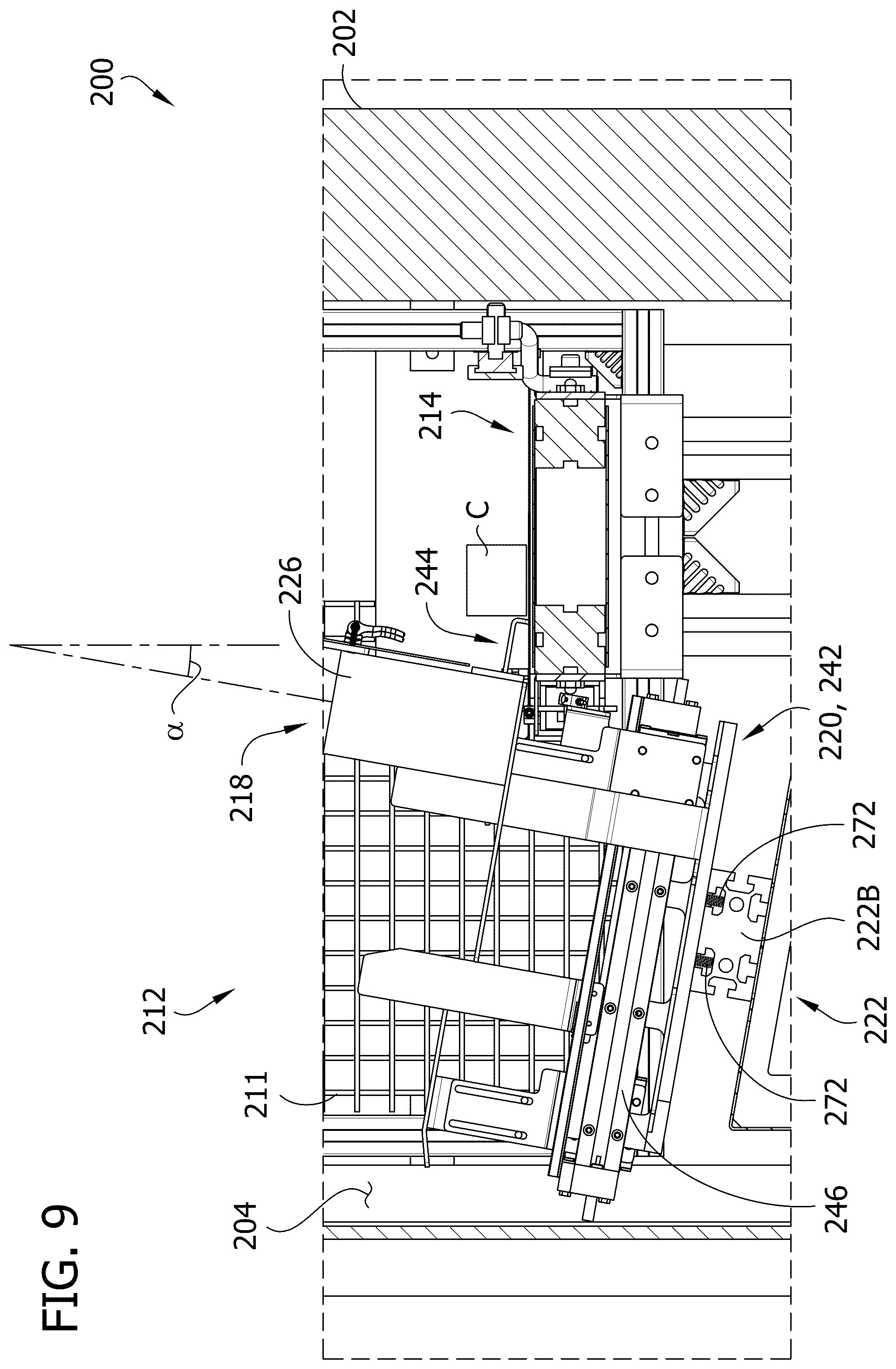 Patent US12338084 Figure 9 – Refrigerated pharmaceutical order processing systems