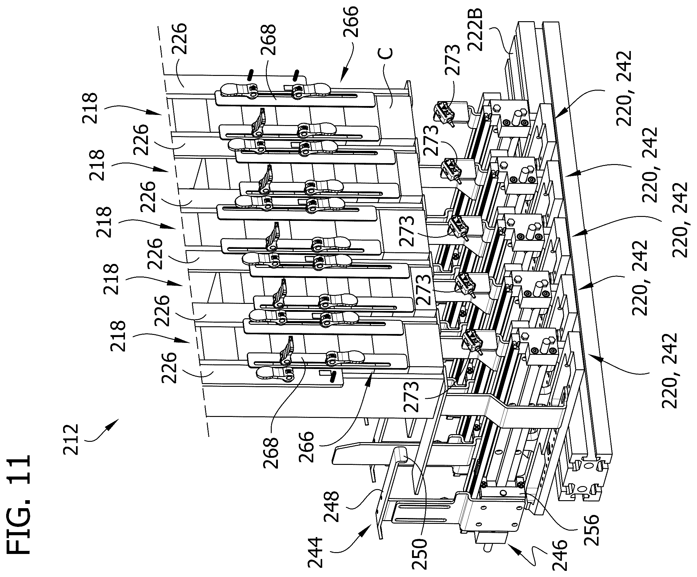 Patent US12338084 Figure 11 – Refrigerated pharmaceutical order processing systems