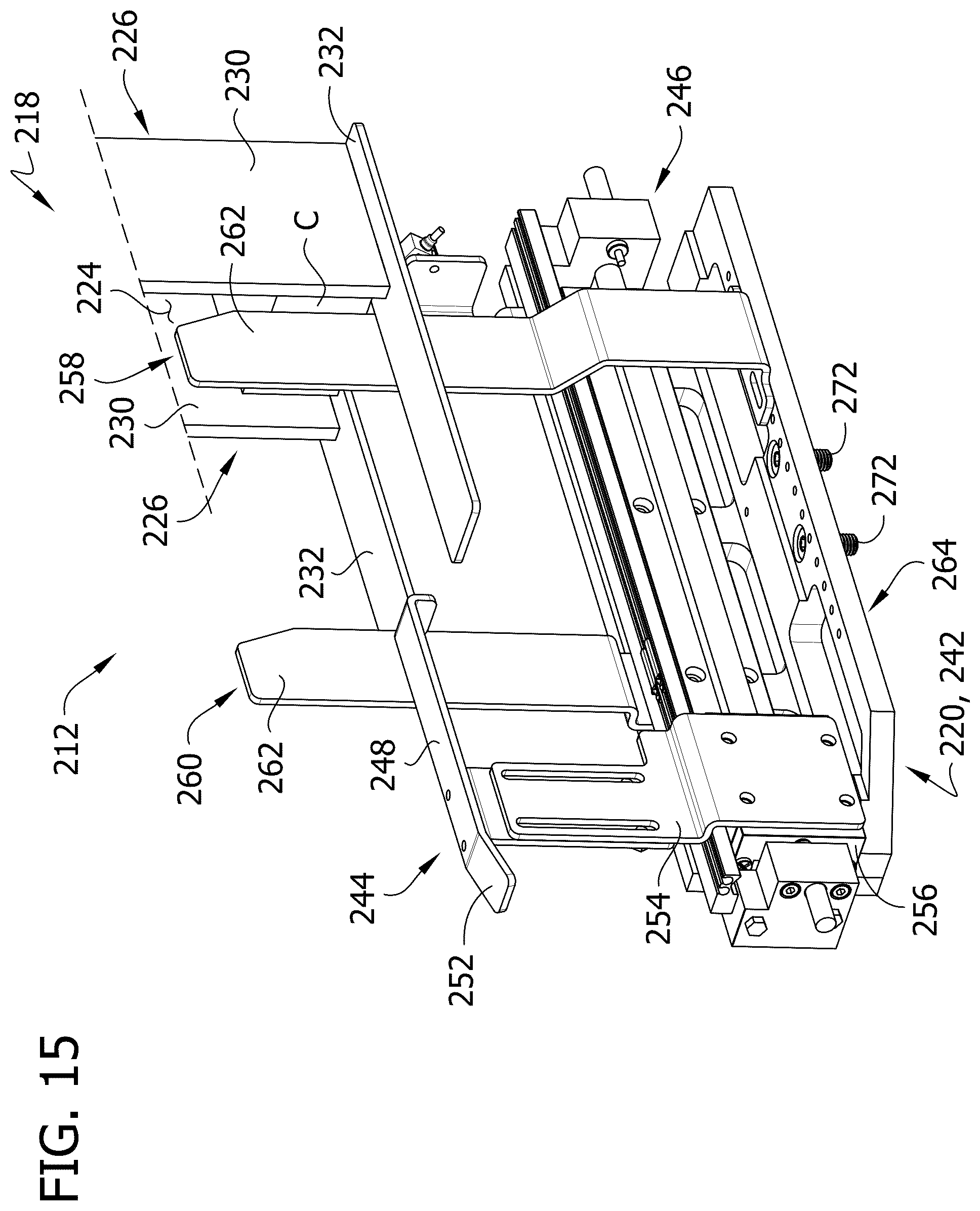 Patent US12338084 Figure 15 – Refrigerated pharmaceutical order processing systems