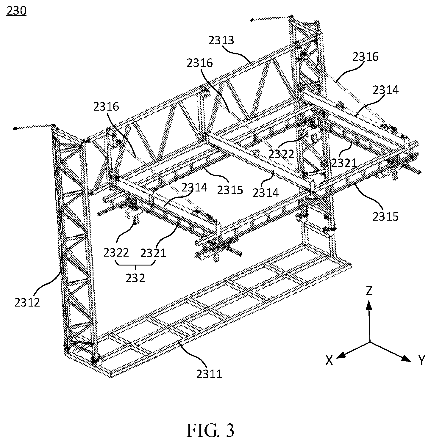 Patent US12338085 Figure 3 – Sand storage and conveying apparatus